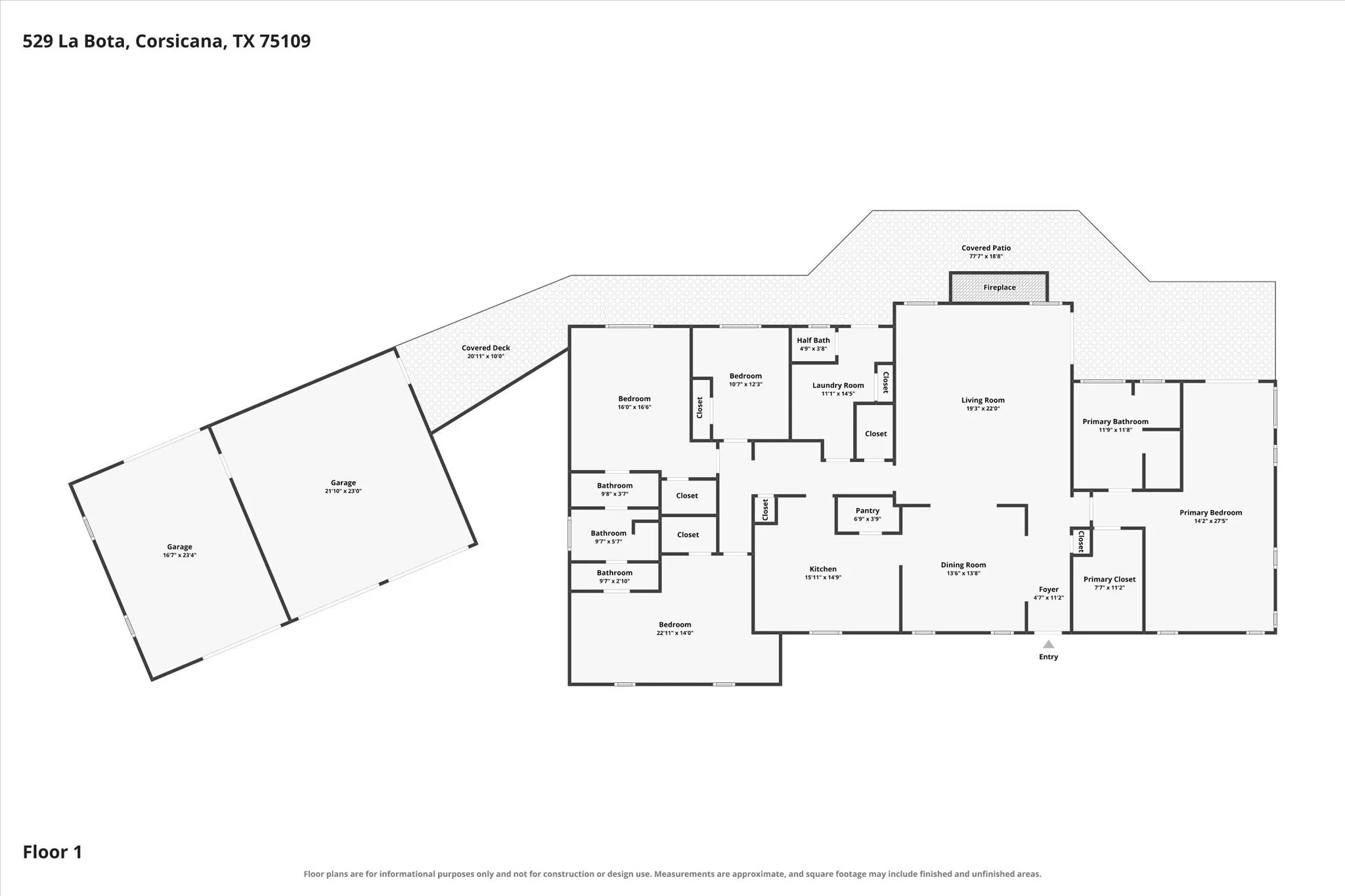 Single Family Residence For Sale in Navarro County , 529 La Bota, Corsicana, Texas 75109, 3 Bedroom, 3 Bathroom, 3 Garage spaces, 2,950 Sqft, built in 2020, mls#21387885, Real Estate Agent in Corsicana, Homes For Sale in Navarro county, Homes For Sale in Corsicana, Realtor in Corsicana Texas, Real Estate Brokerage Independent Realty Texas, Luminita Cordes Realtor