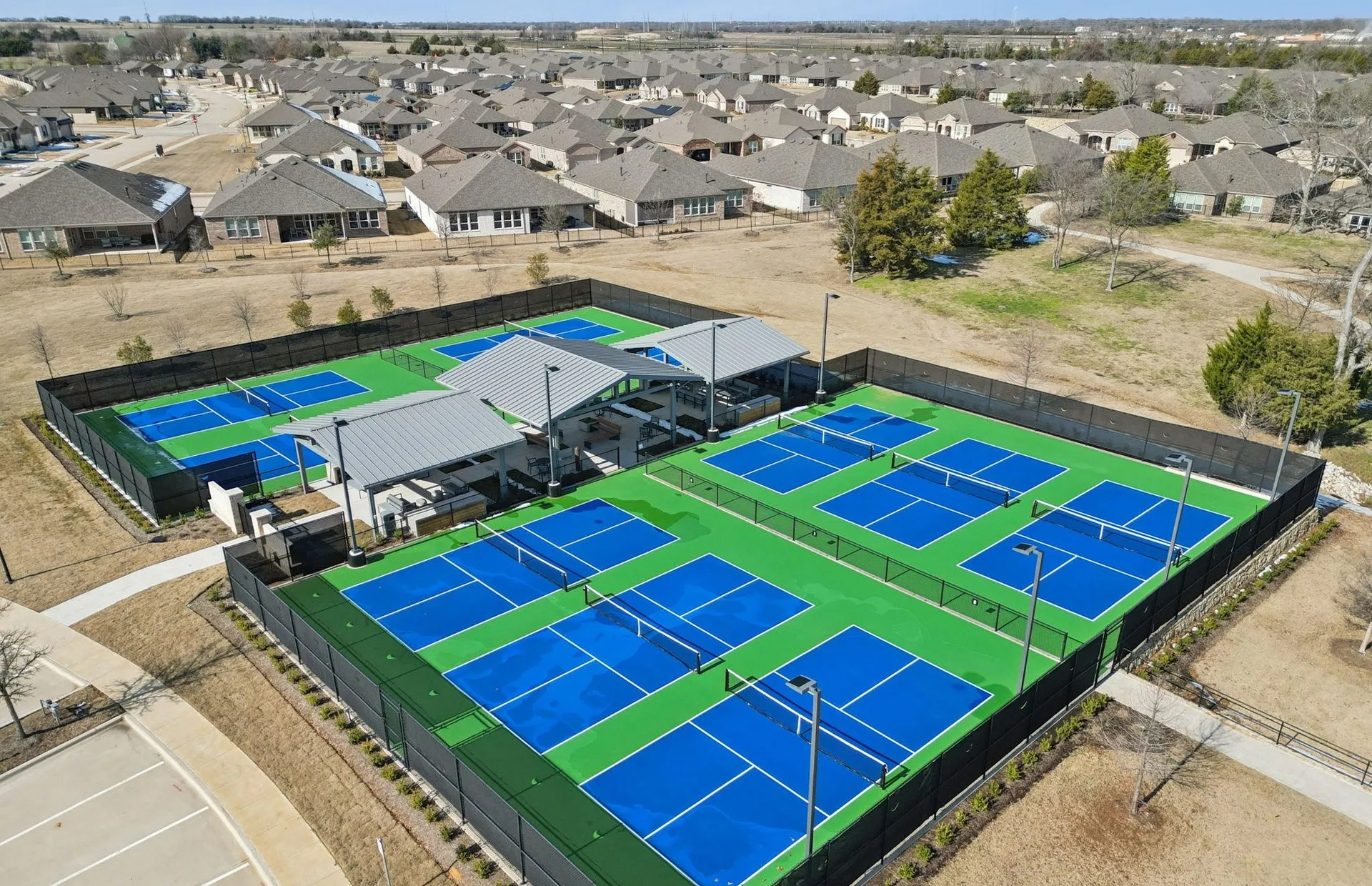 Pickleball courts
