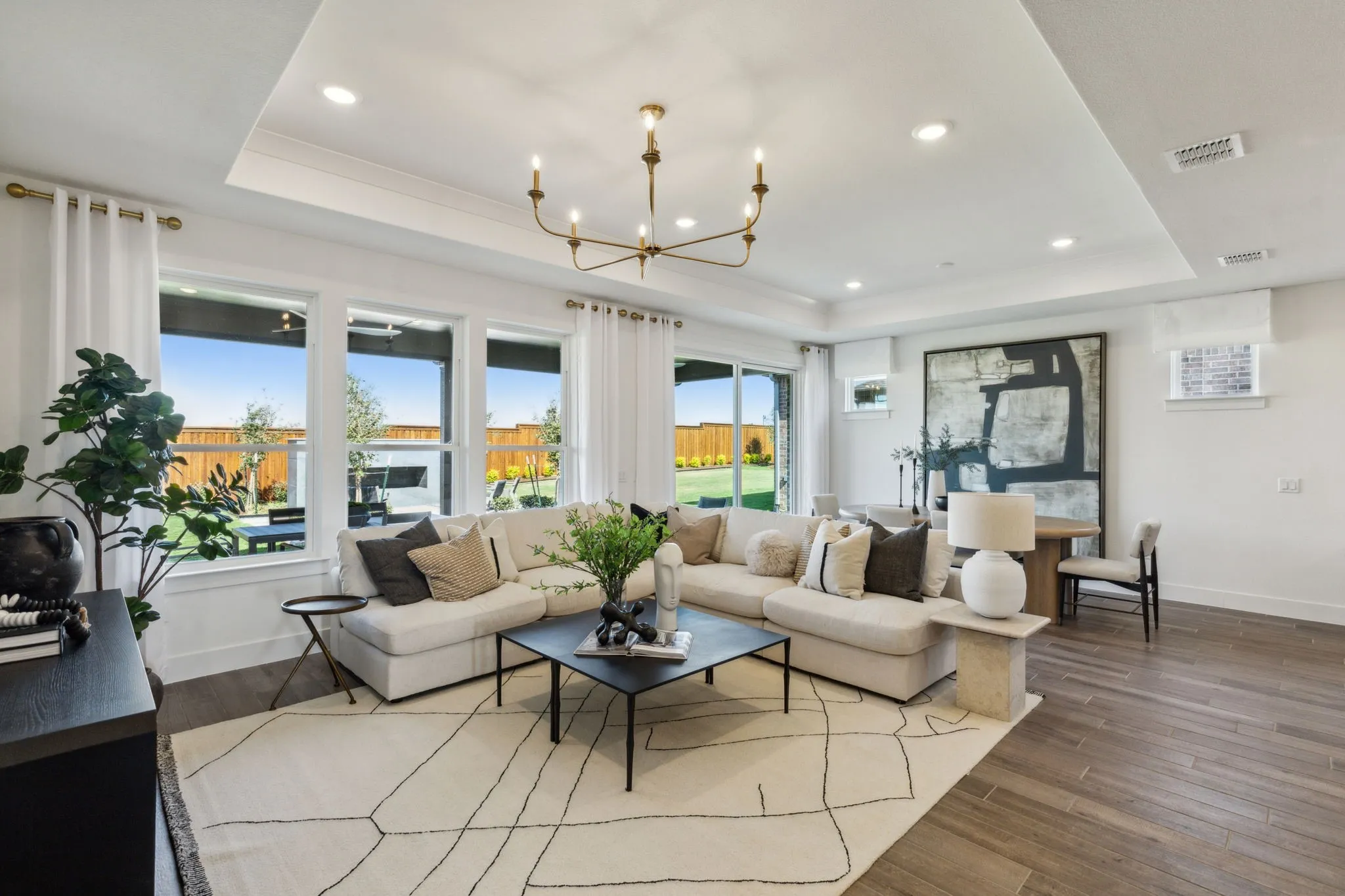 *Model Representation - Open concept throughout main living areas