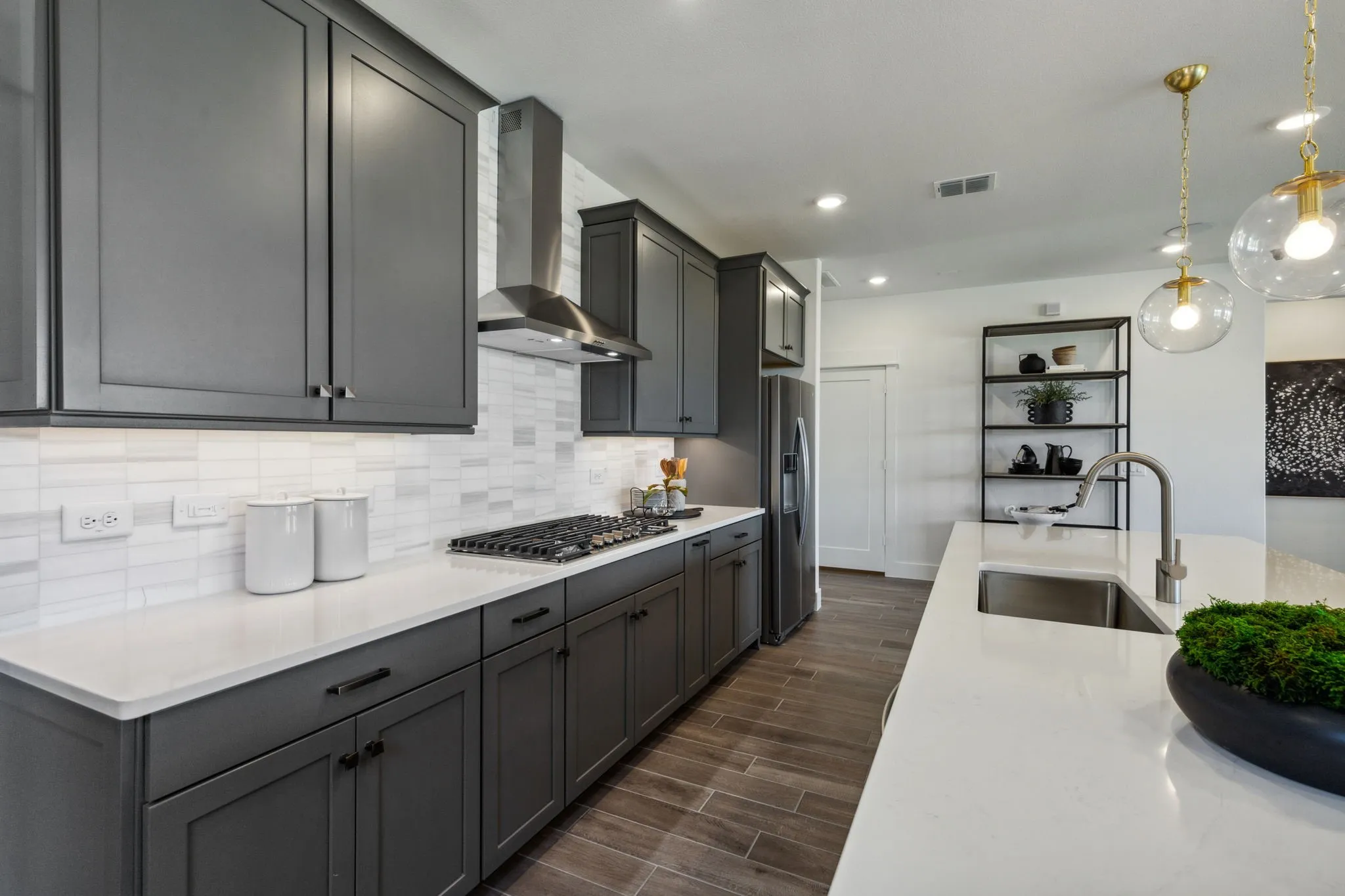 *Model Representation - Abundant cabinet space in kitchen