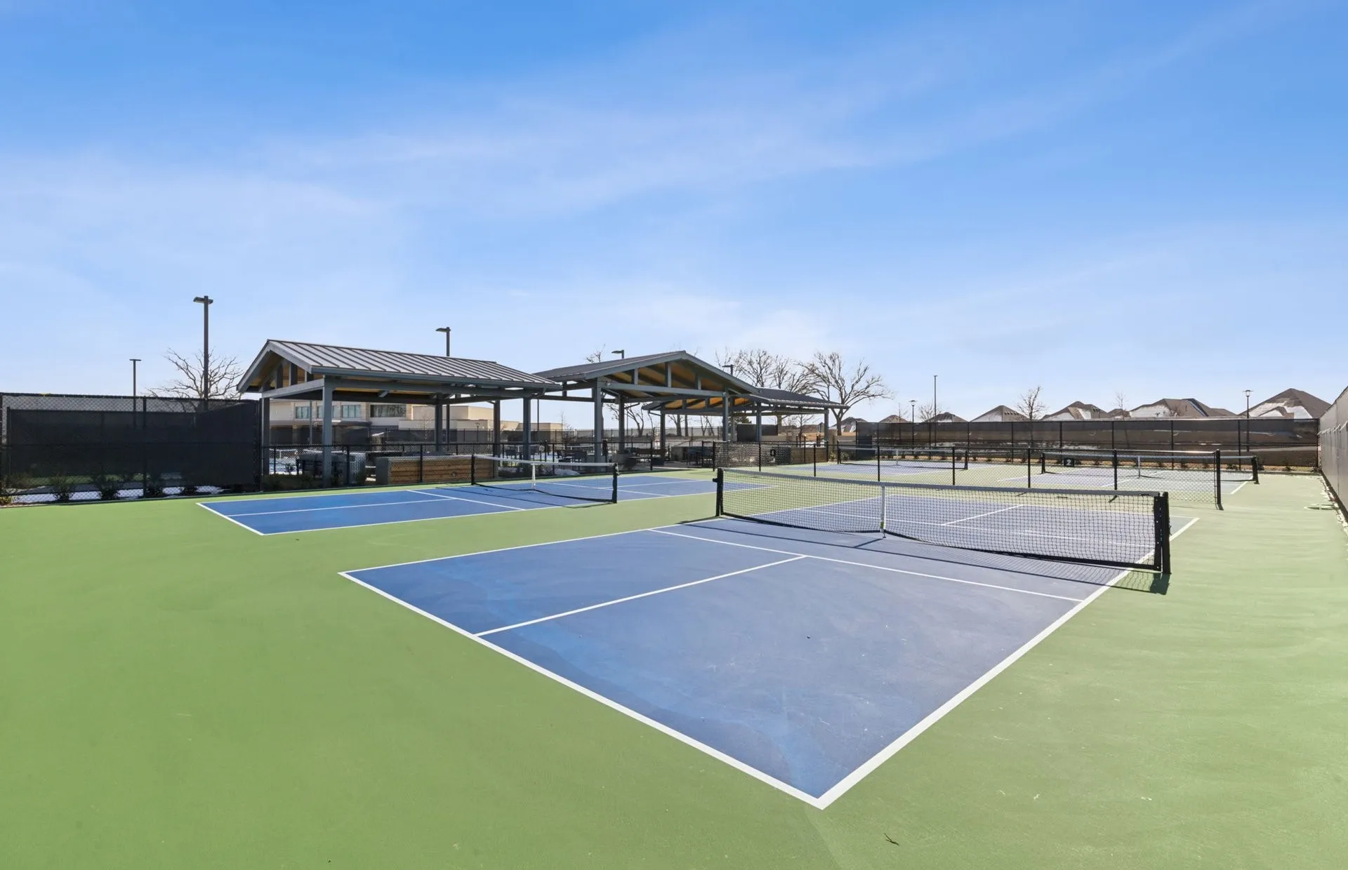 Pickleball courts