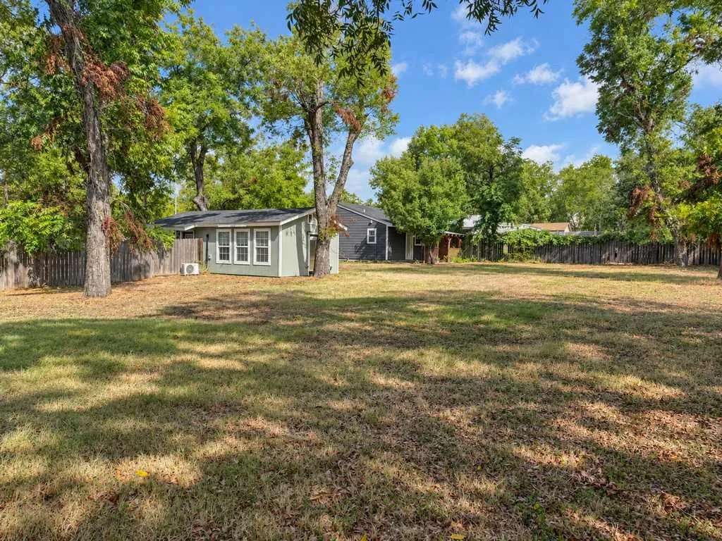 Expansive tree-covered grounds offer flexibility rarely found this close to downtown Gatesville.