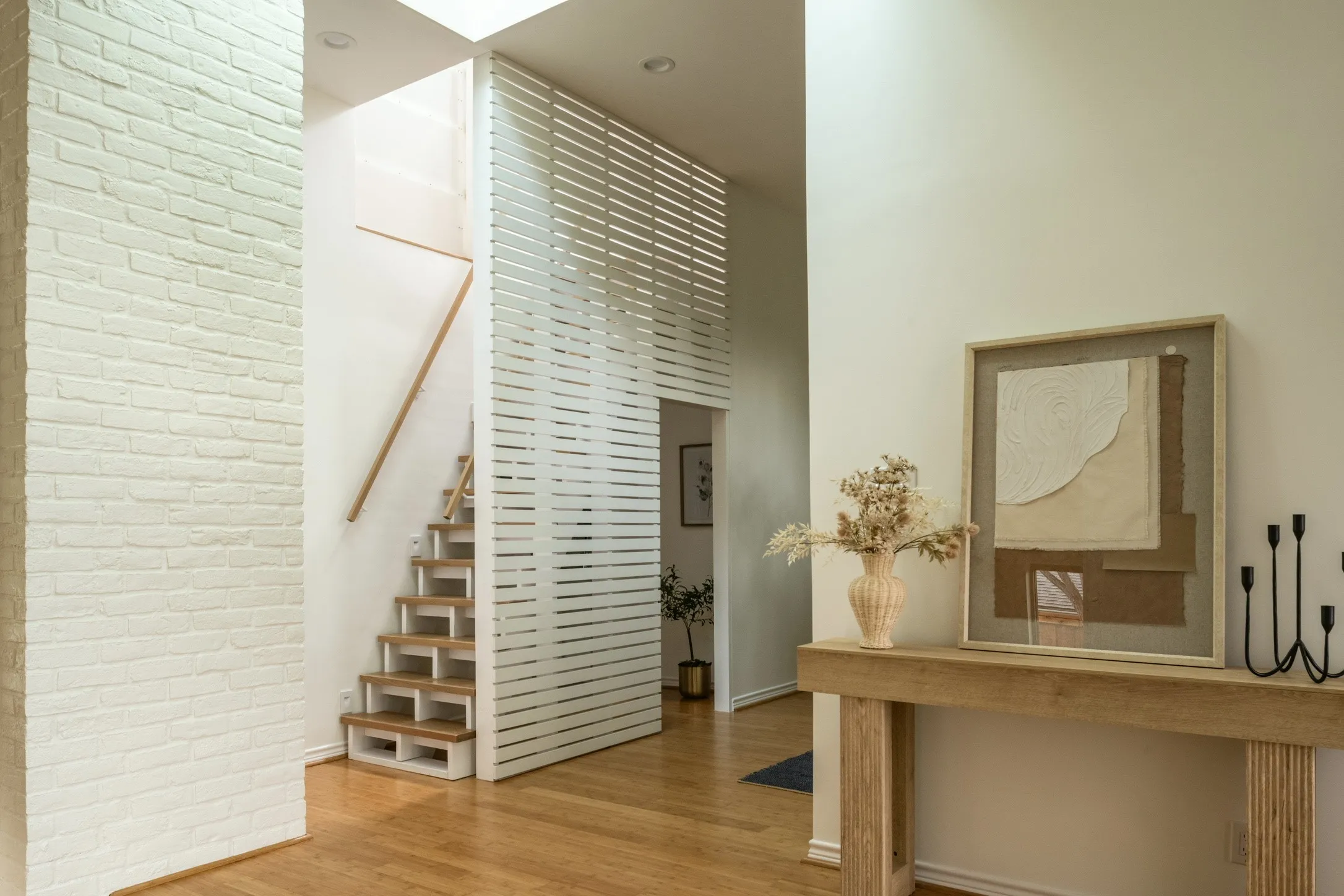 Ladder to loft space