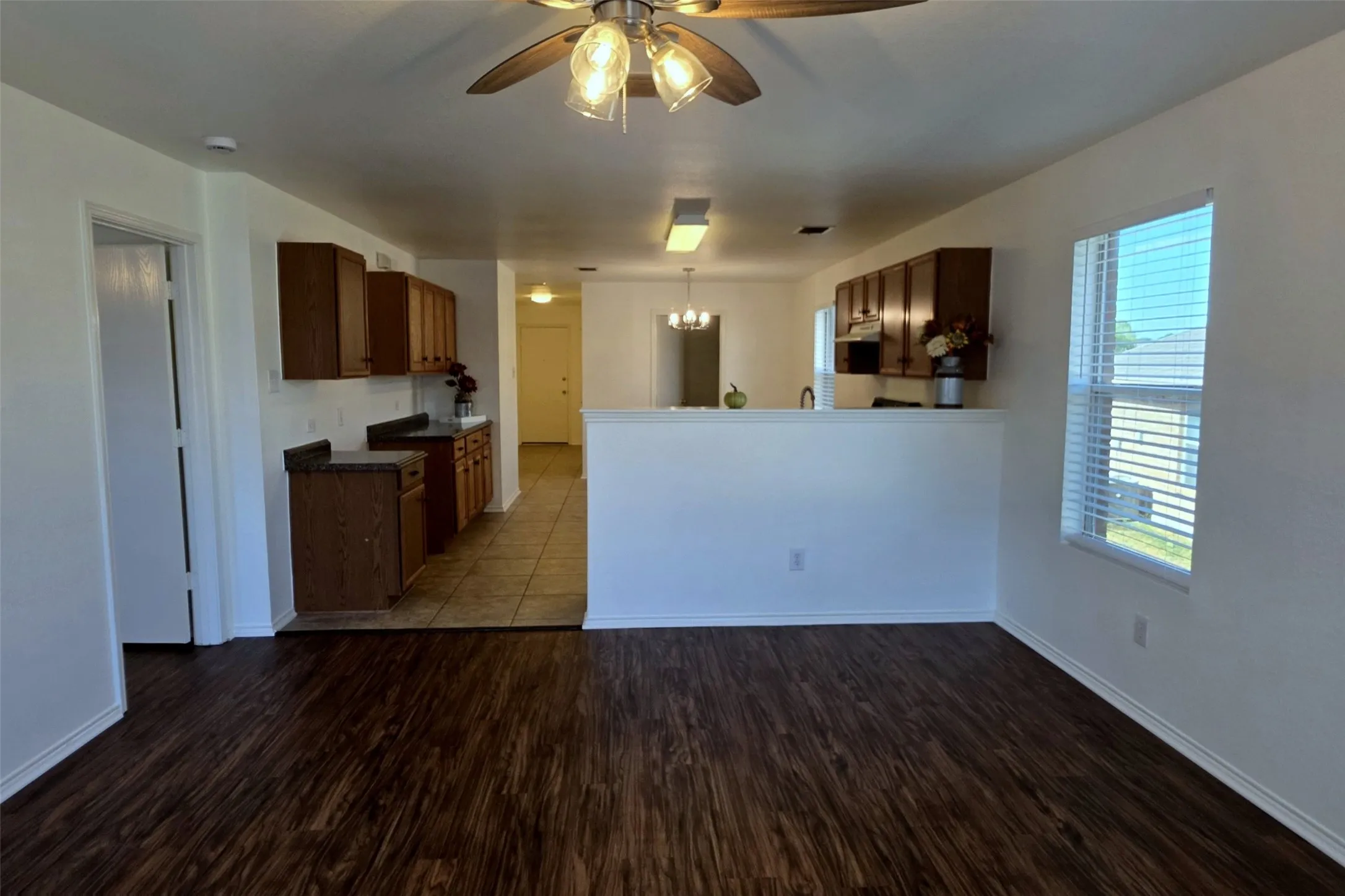 New luxury vinyl plank flooring, window blinds, light fixtures, and paint completed in September 2026!
