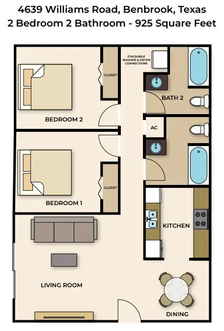 View of home floor plan