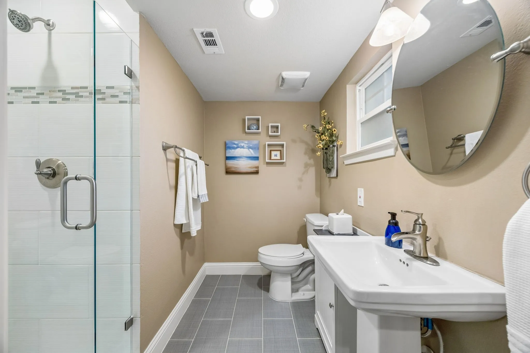 3rd full bath downstairs