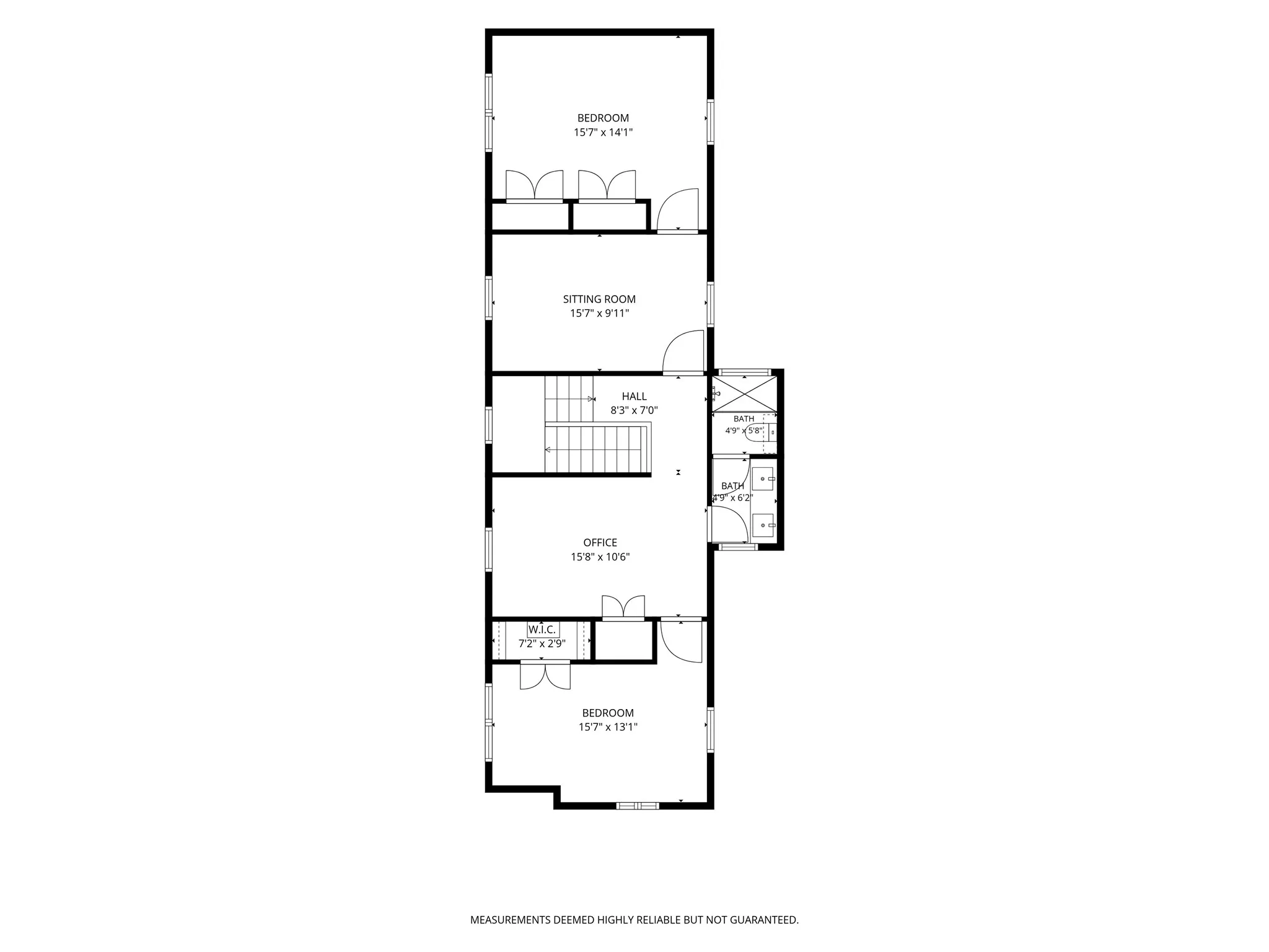 Second floor floorplan