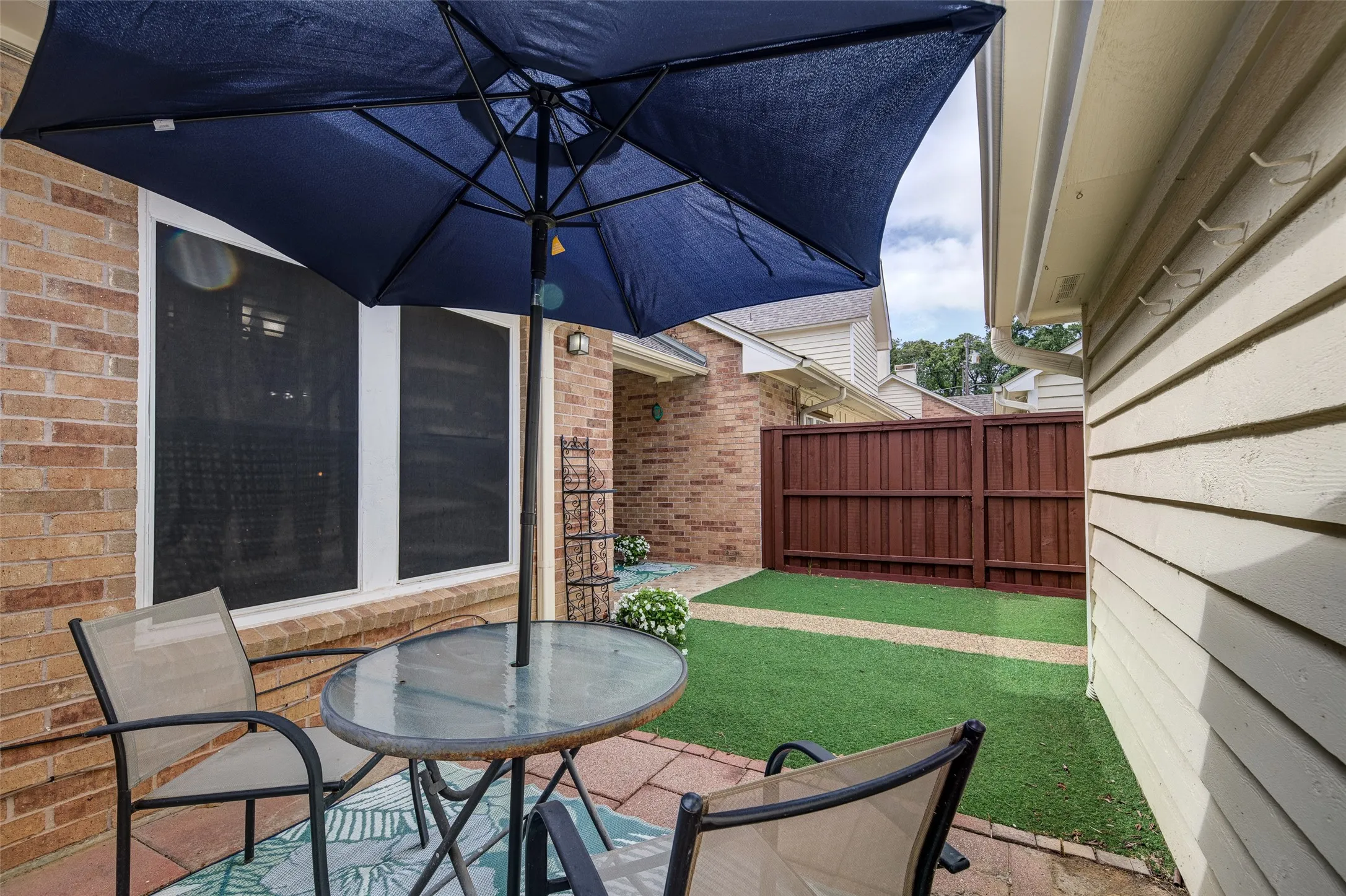 Rear Patio area