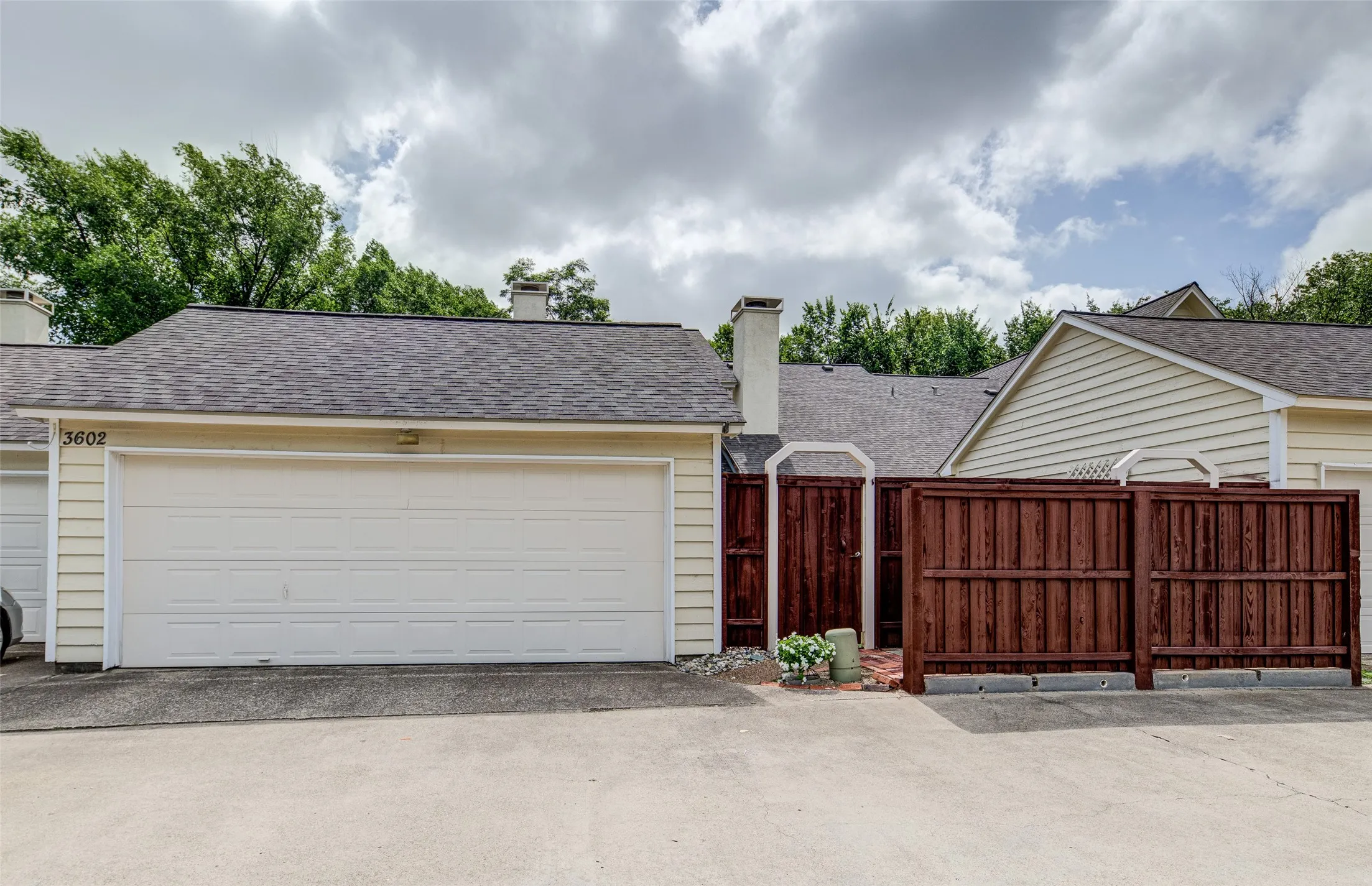 Rear of Townhouse