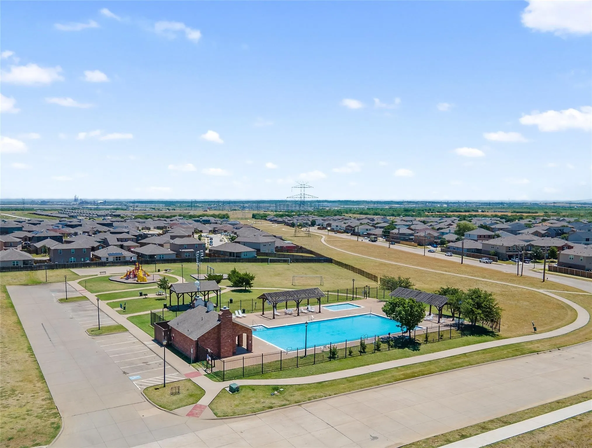 Neighborhood community pool