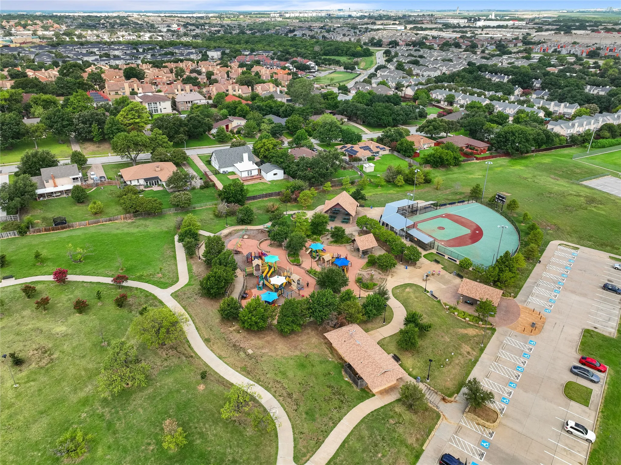 Near by playground and trails