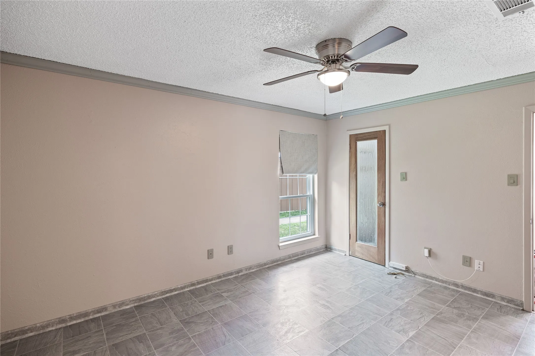 Large Primary bedroom with custom closet system