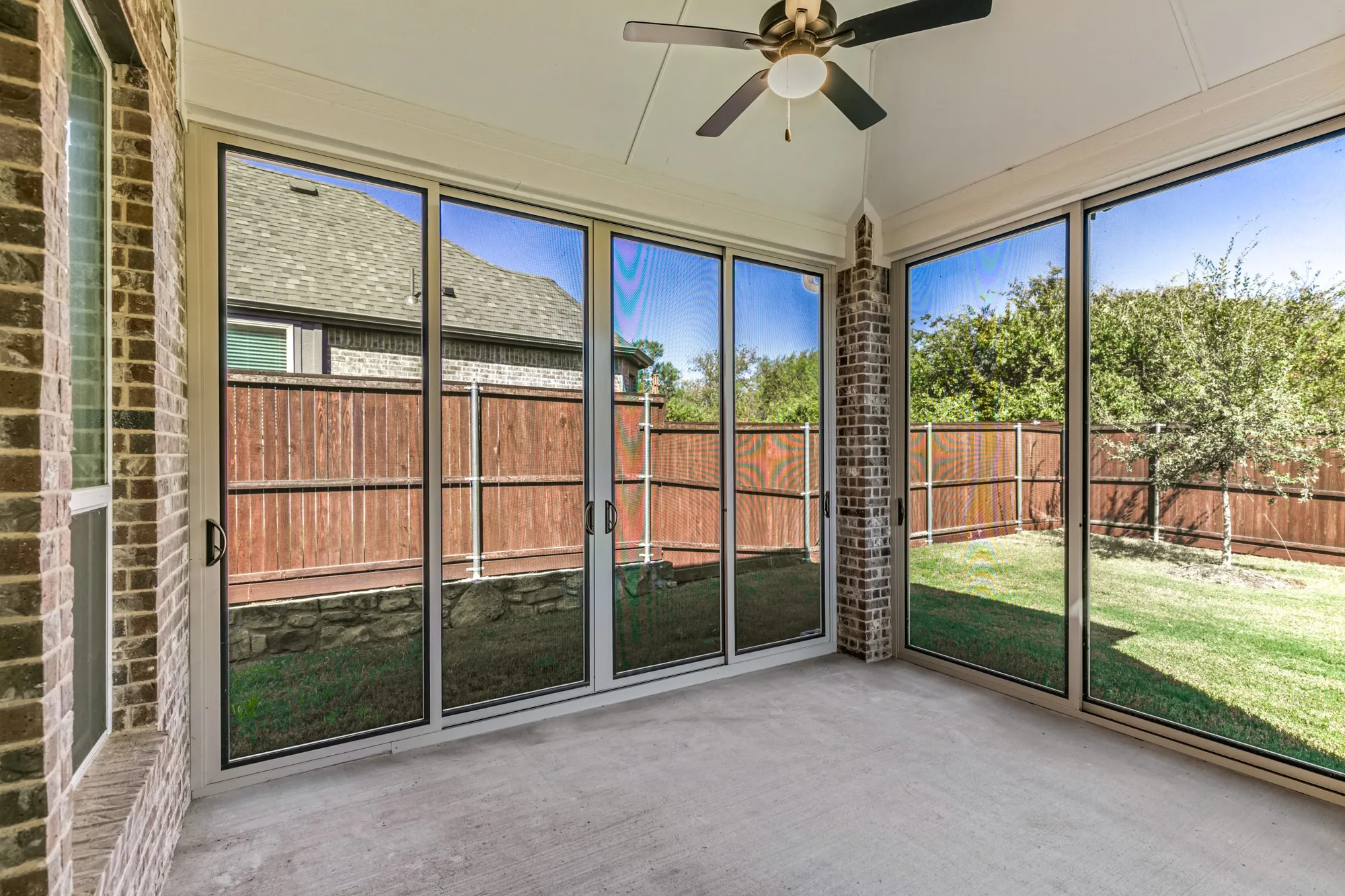 sceen enclosed patio