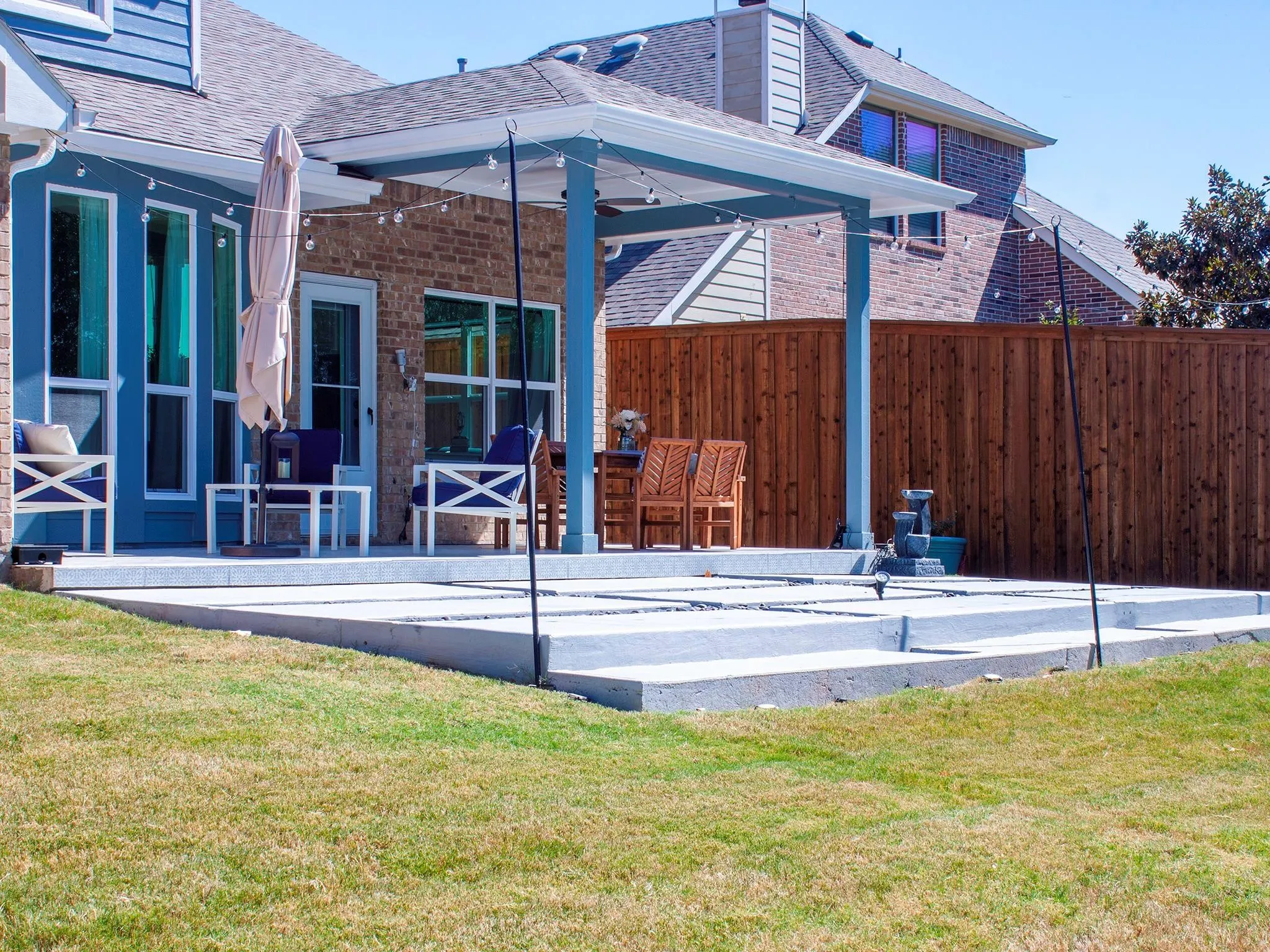 back patio