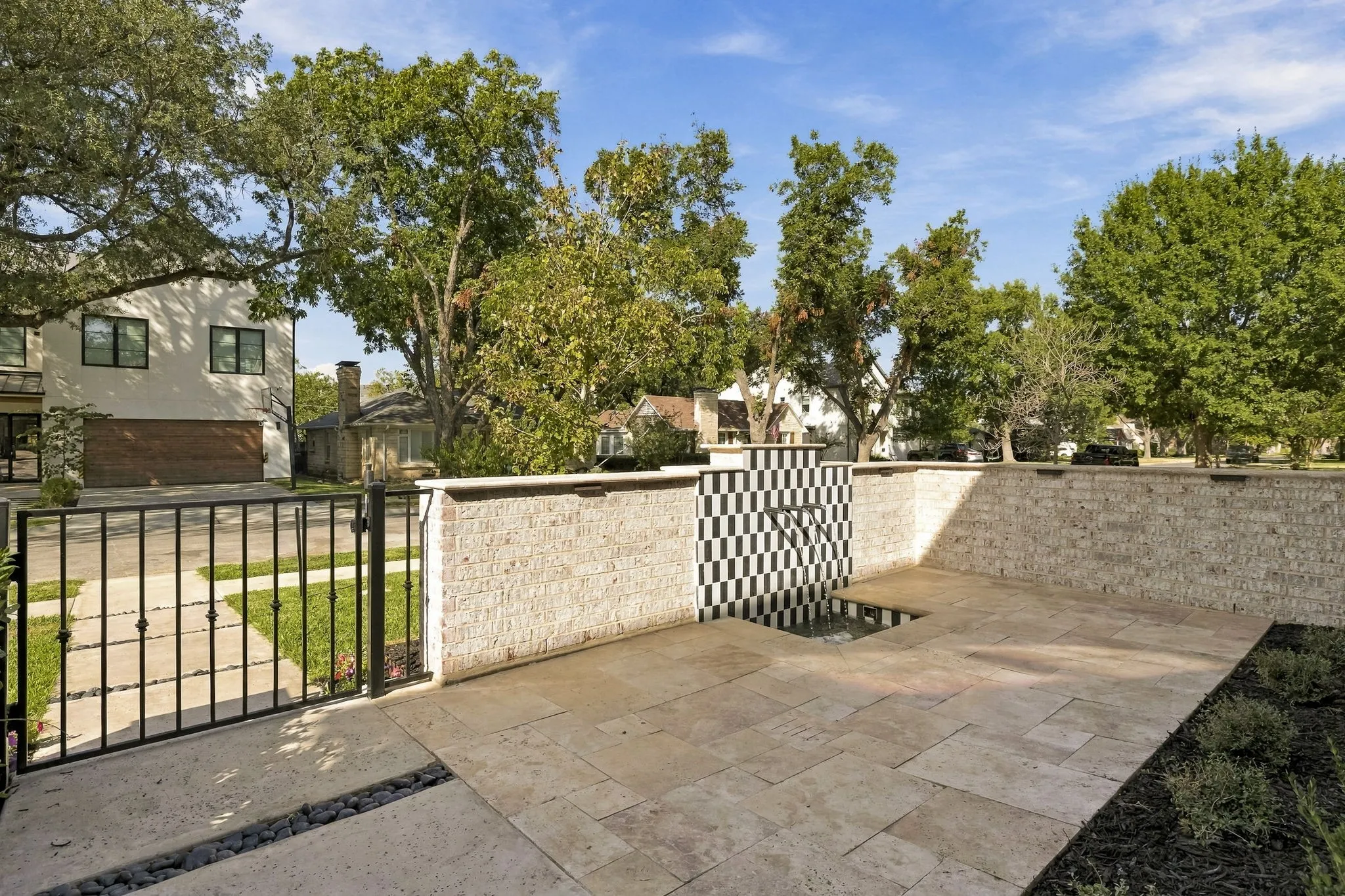 Front Gated Courtyard