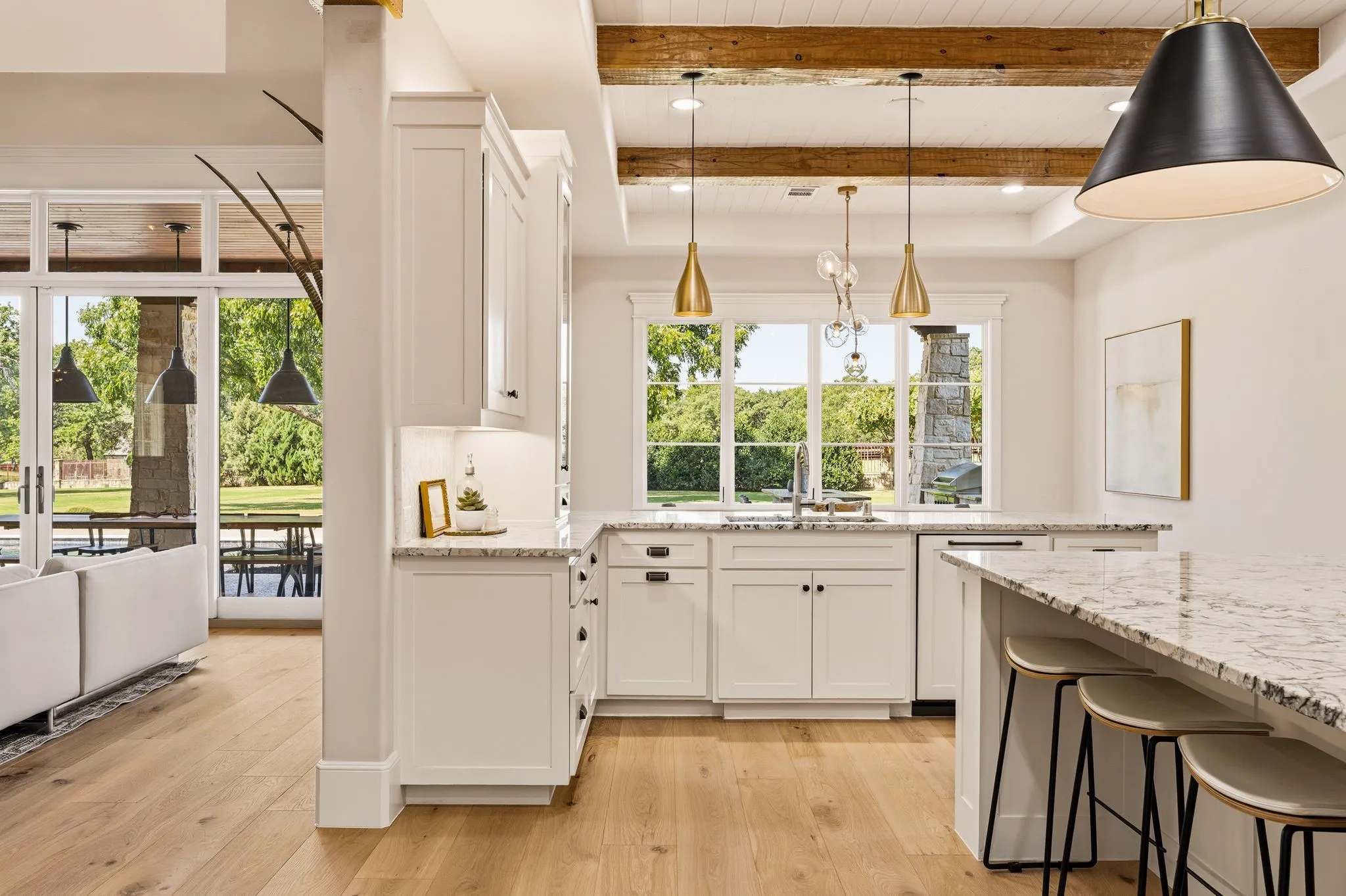 Bringing the outdoors in.