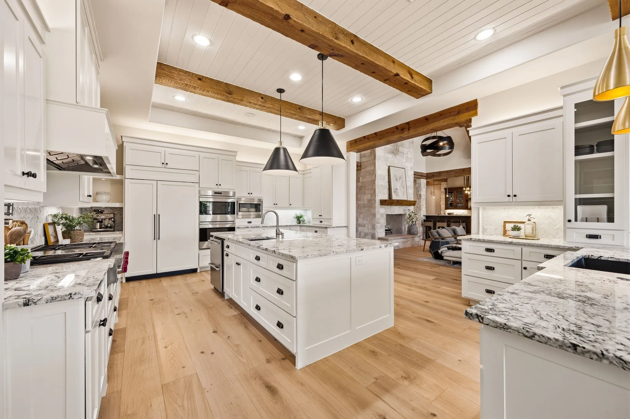 Generous prep space and thoughtful details elevate the everyday.