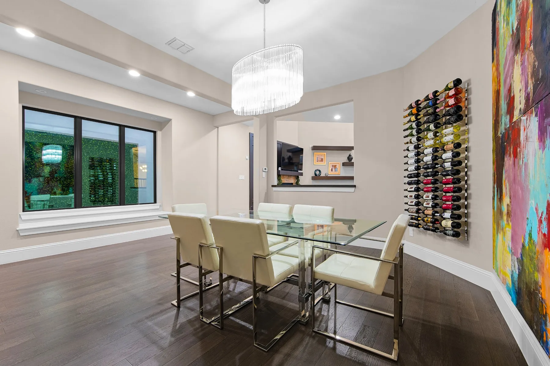 Large Dining Room with natural light