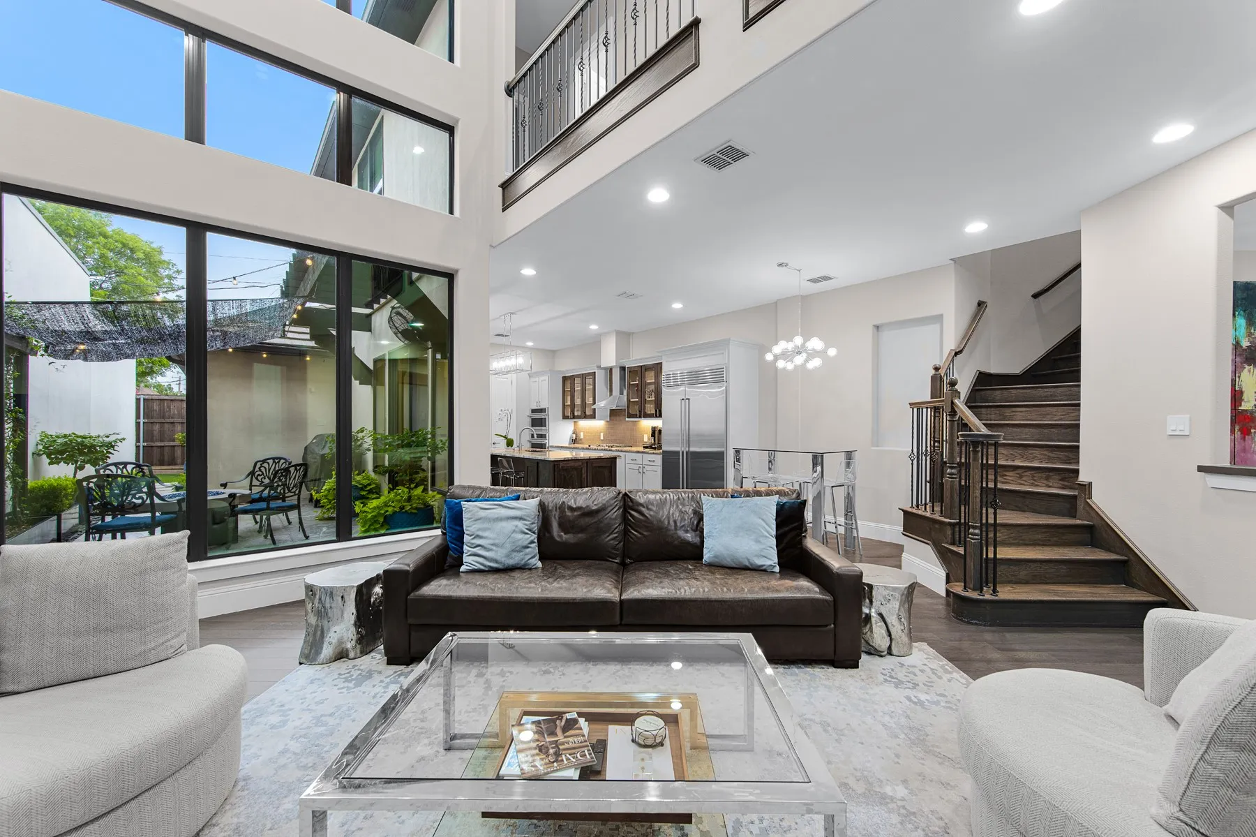 Living Room with Outdoor Access