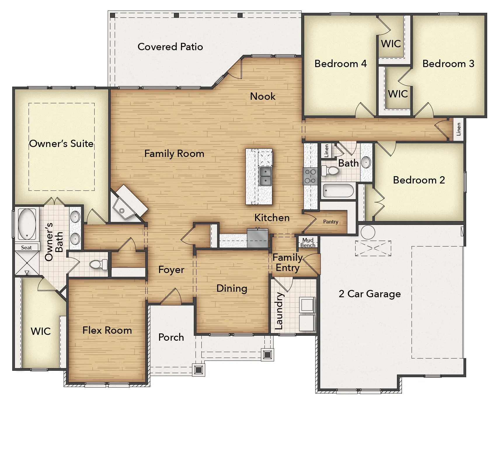 Single Family Residence For Sale in Wise County , 172 Hillview Trail, Decatur, Texas 76234, 4 Bedroom, 2 Bathroom, 2 Garage spaces, 2,426 Sqft, built in 2026, mls#21388355, Real Estate Agent in Decatur, Homes For Sale in Wise county, Homes For Sale in Decatur, Realtor in Decatur Texas, Real Estate Brokerage Independent Realty Texas, Luminita Cordes Realtor