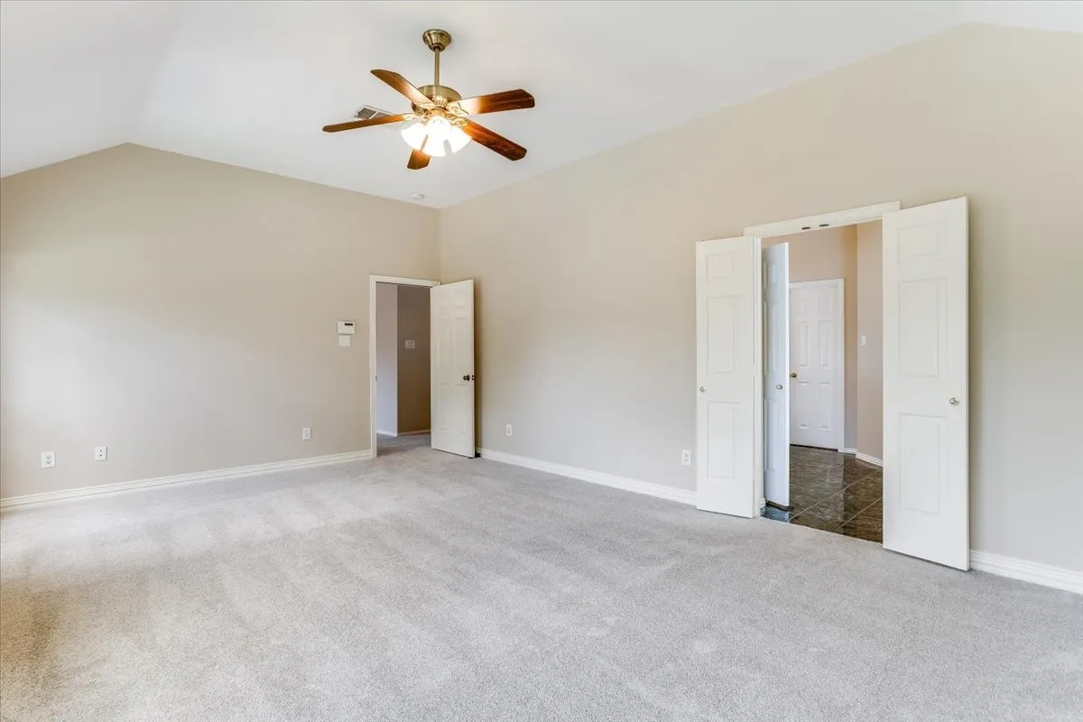 HUGE primary bedroom