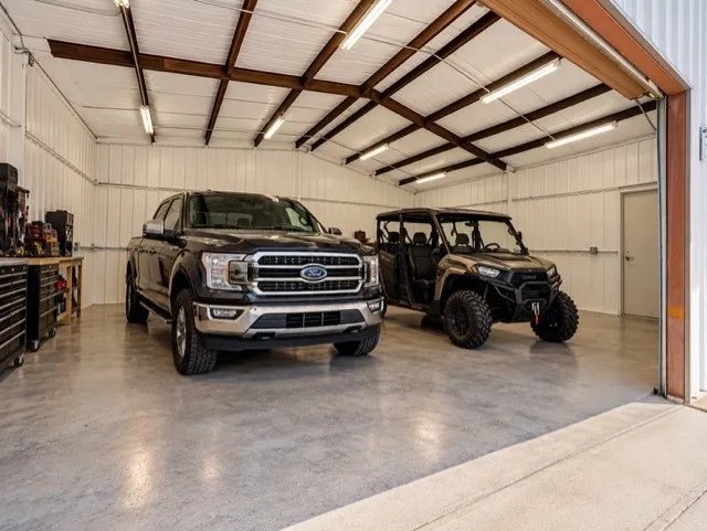 Virtually Staged Shop. Not to scale.