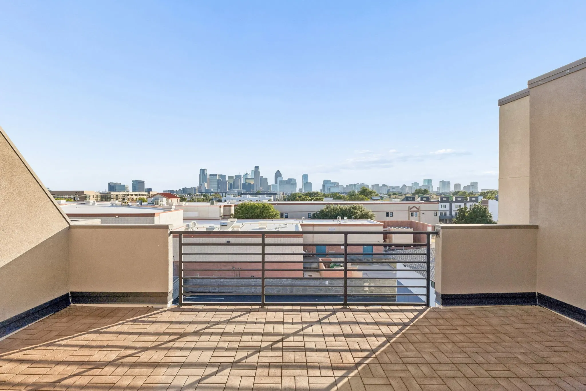 Rooftop patio