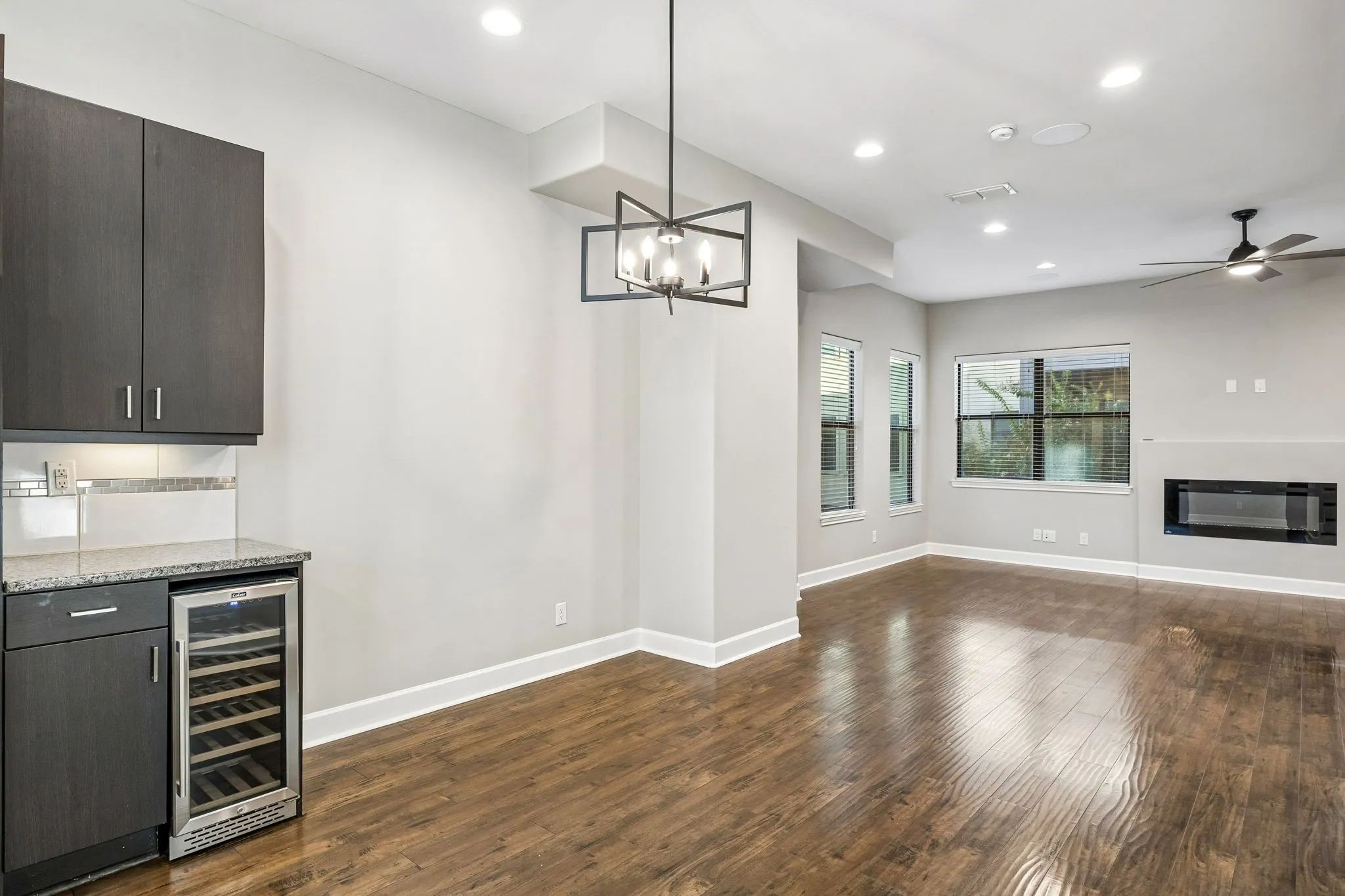 Built in wine cooler