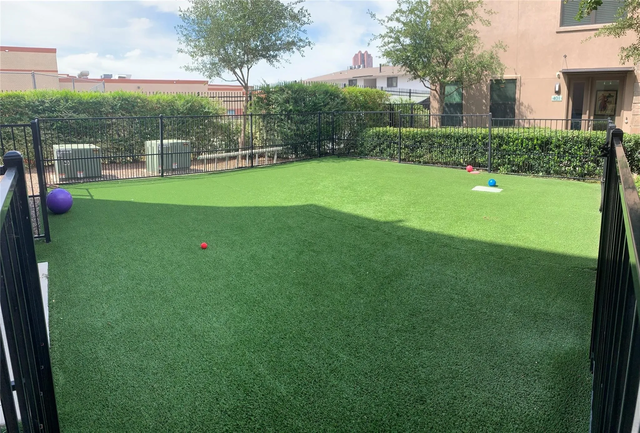 Community dog park