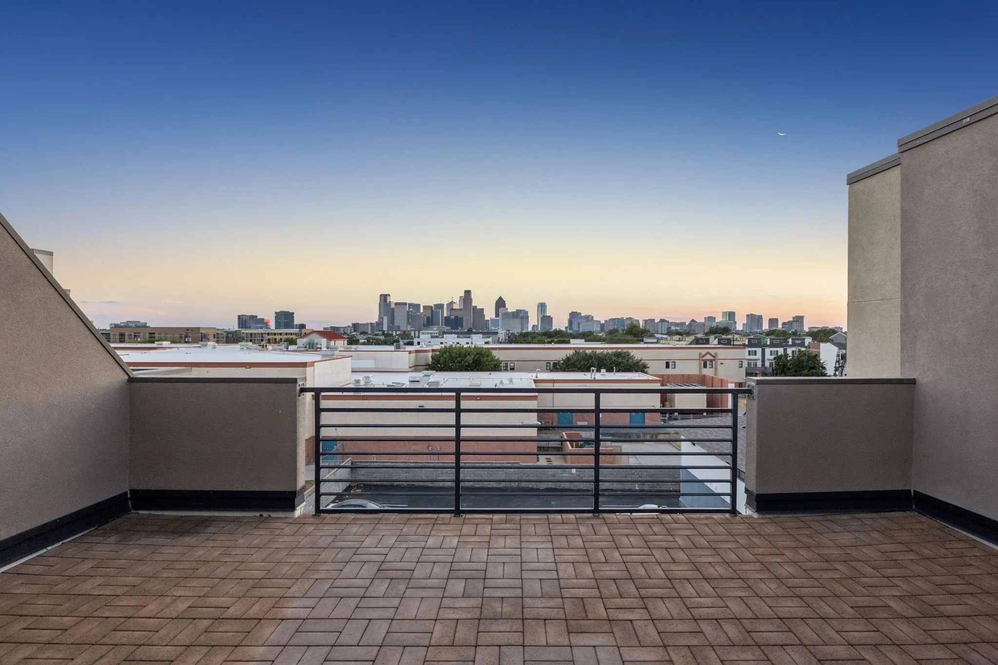 Rooftop patio