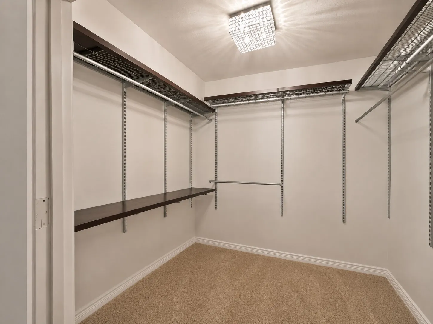 Custom primary closet