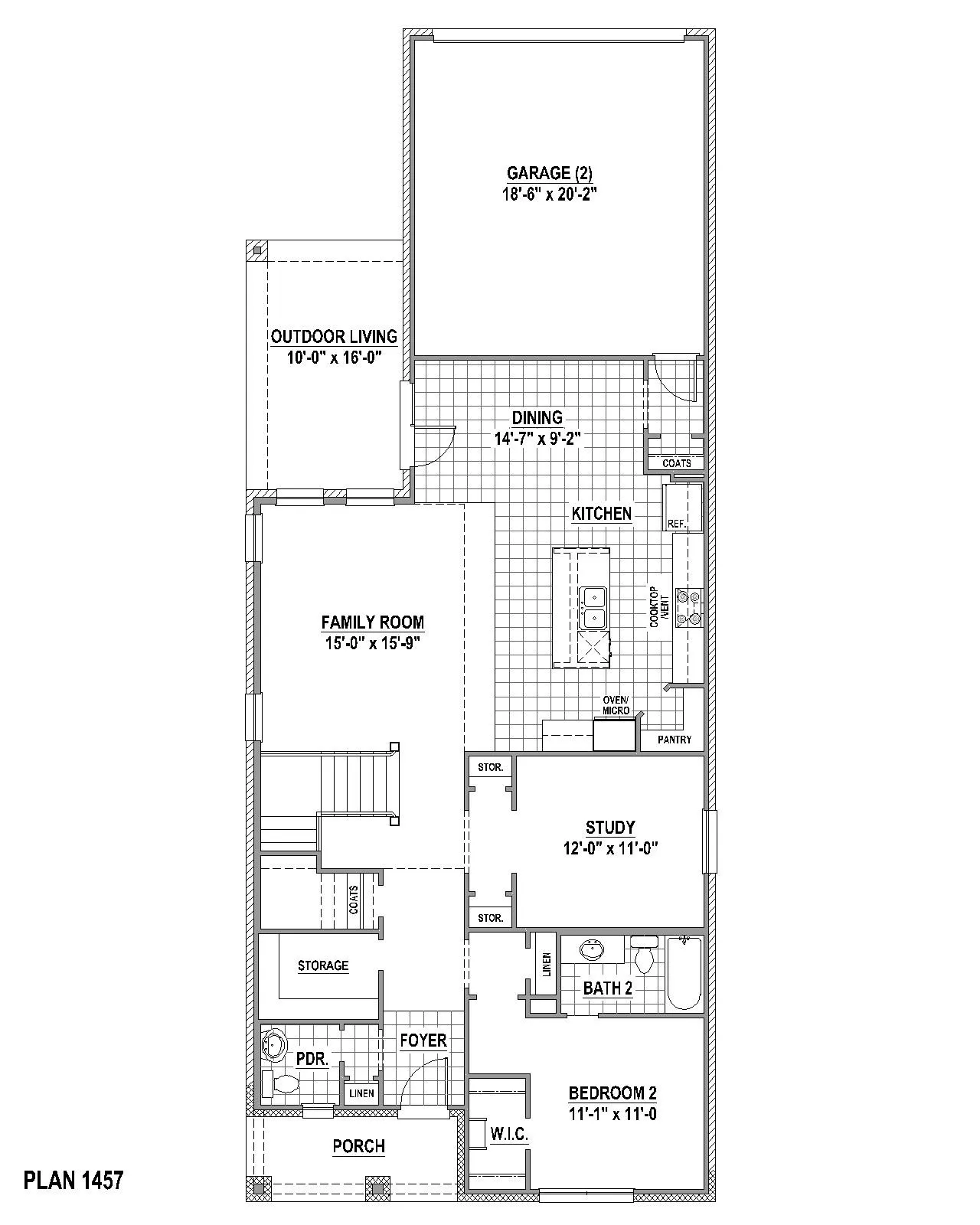 1st level floor plan