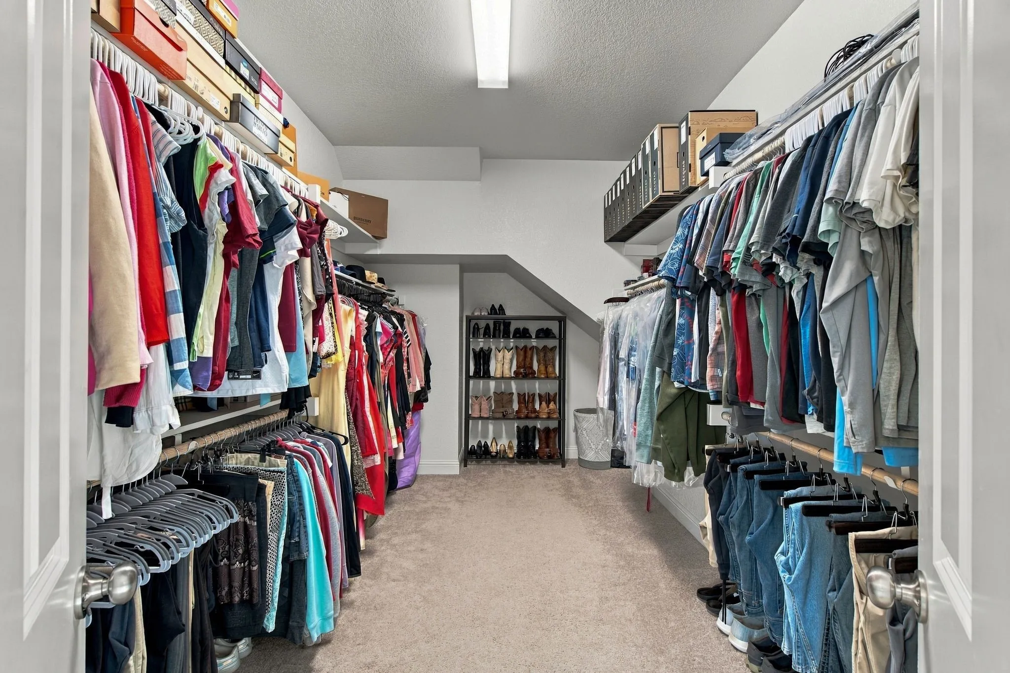 Large walk-in closet.