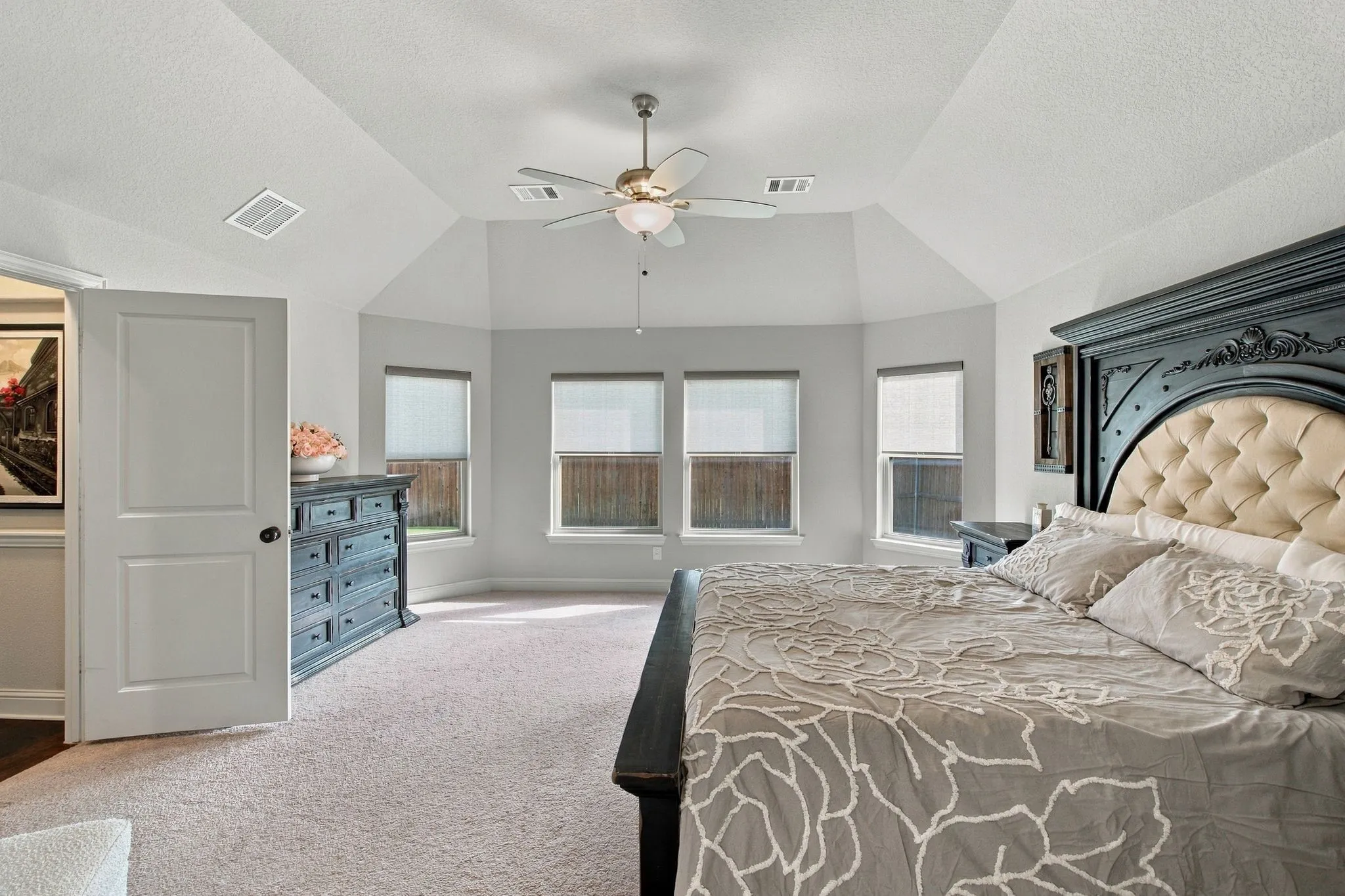 Love the bay windows in the primary bedroom!