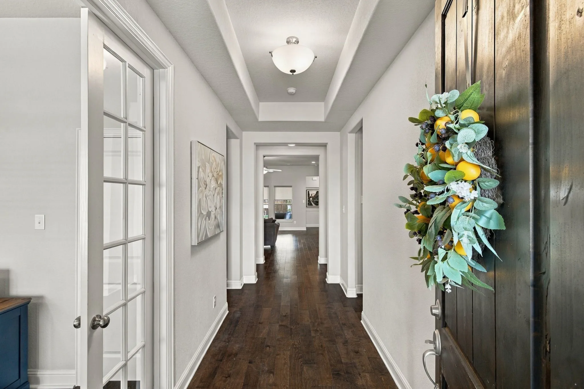 Stately entryway.