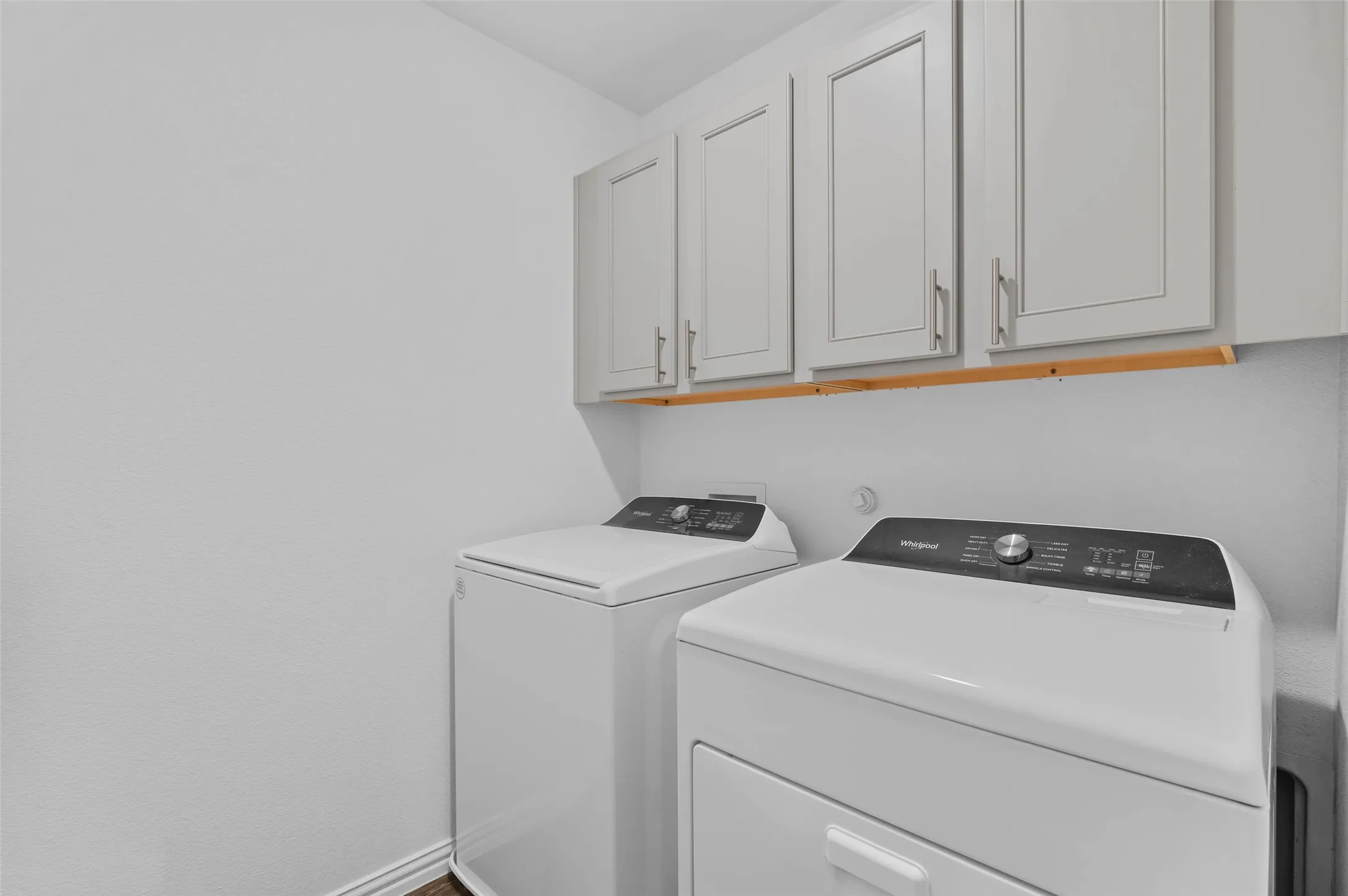 Utility room at the top of the stairs