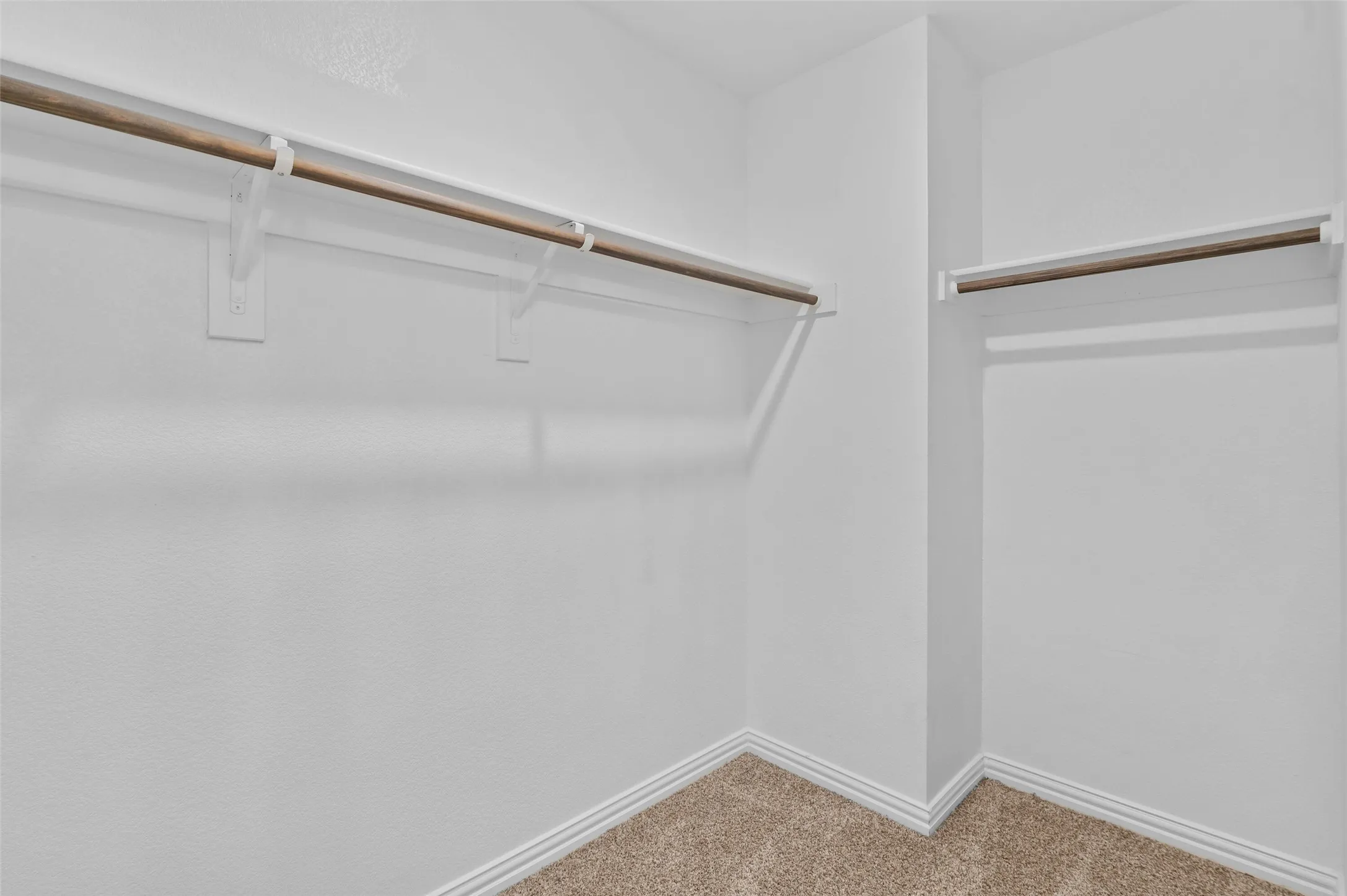 Second walk in closet in the primary bathroom