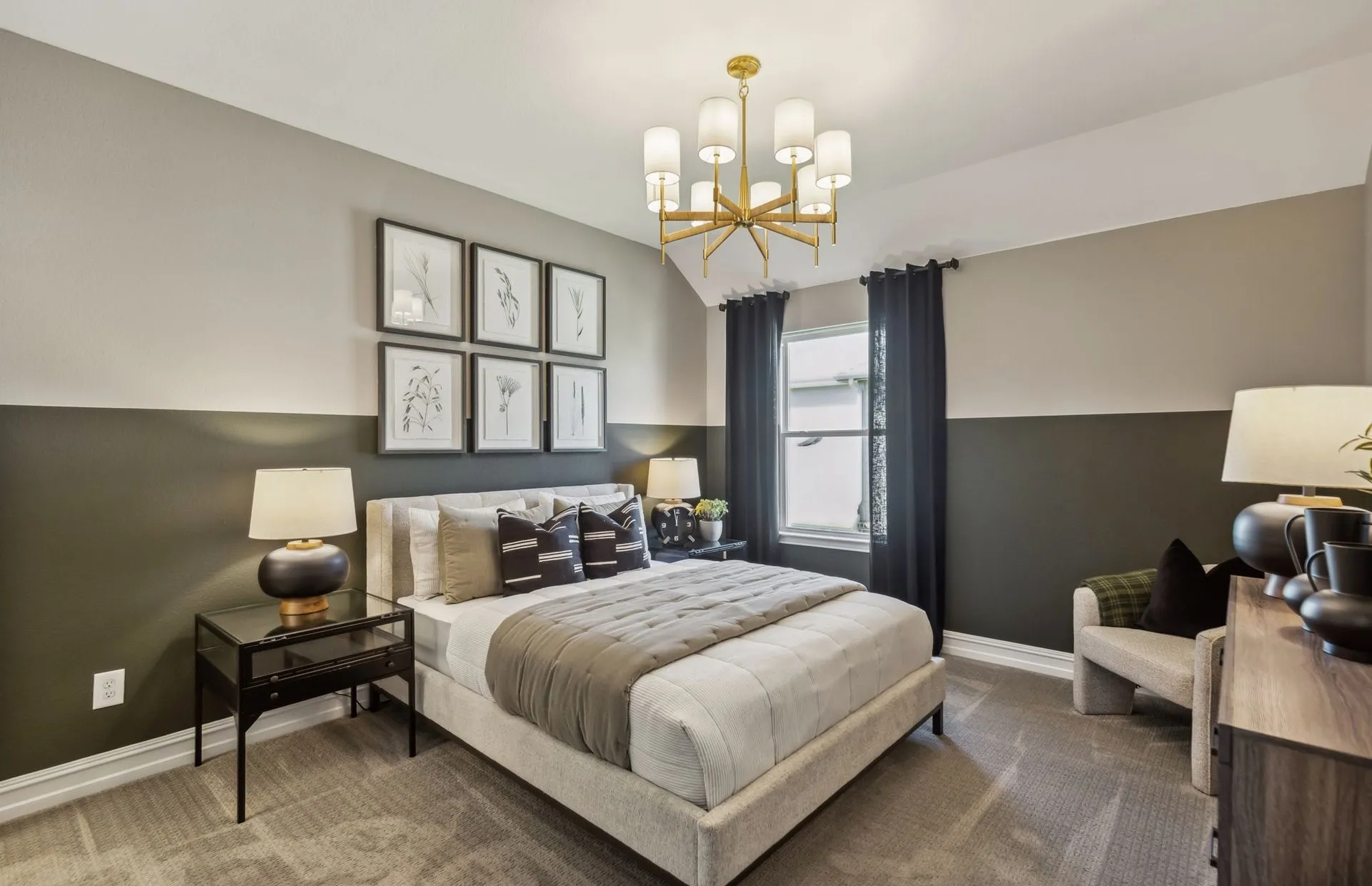 *Model Representation - Spacious secondary bedroom