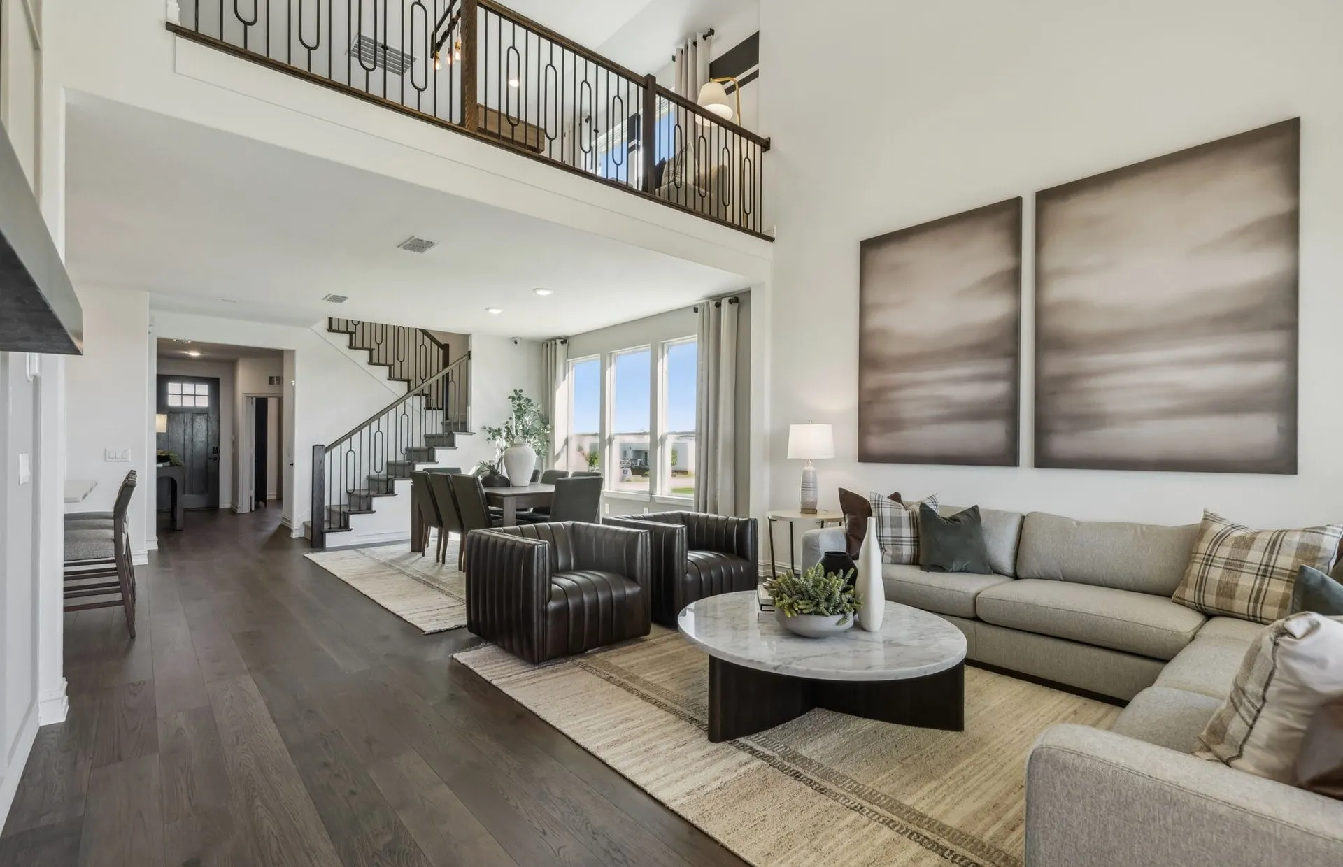 *Model Representation - Gathering room with view of main living​​‌​​​​‌​​‌‌​‌‌​​​‌‌​‌​‌​‌​​​‌​​ areas