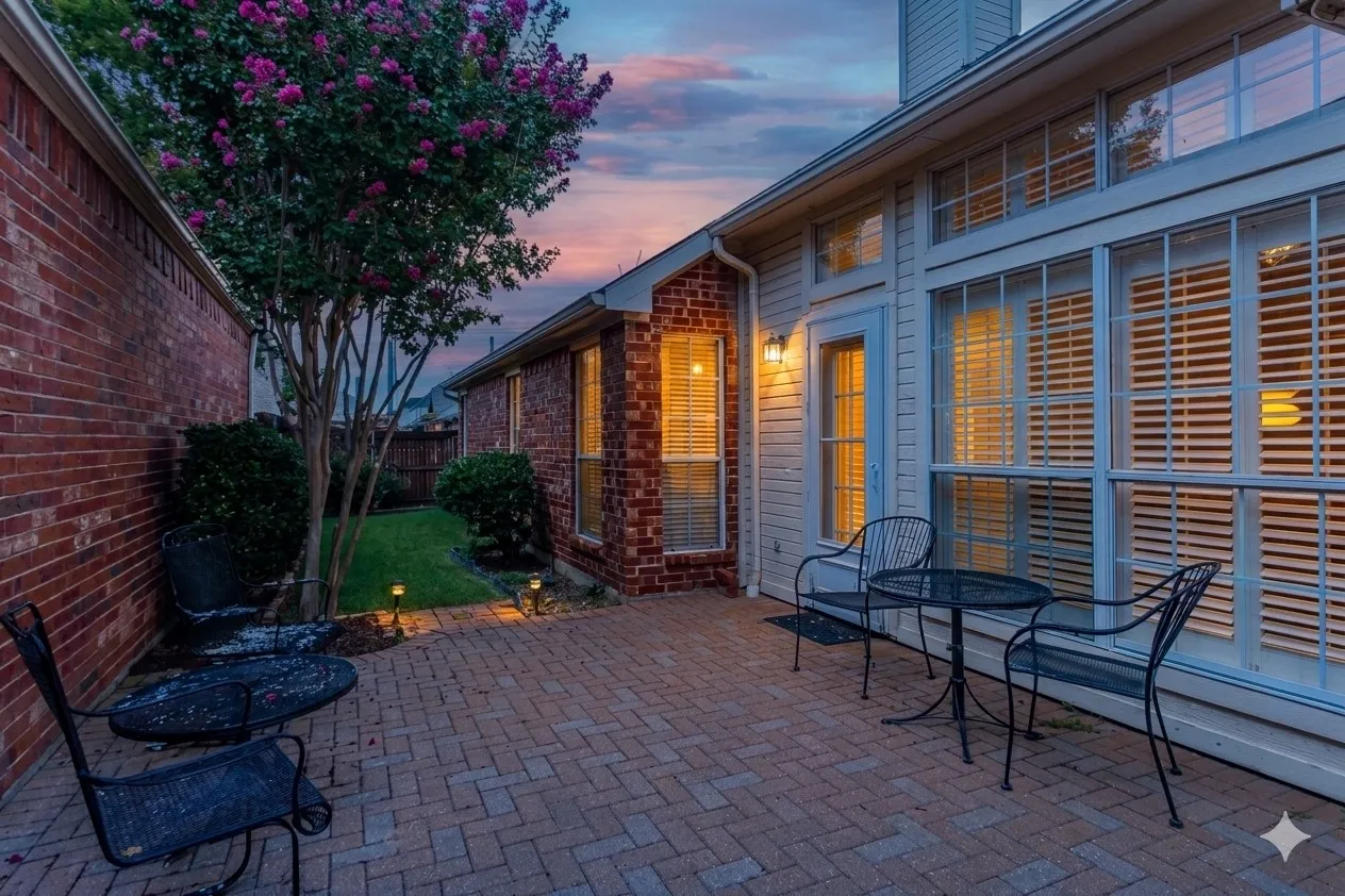 Wonderful Back Yard-Patio + Grass area!