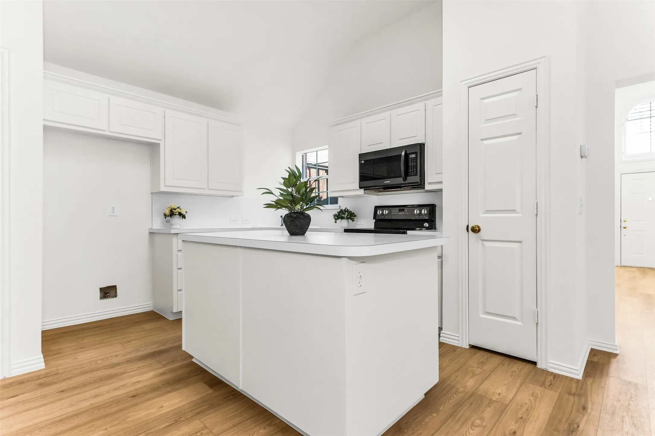 Island Kitchen - LVP Floors!