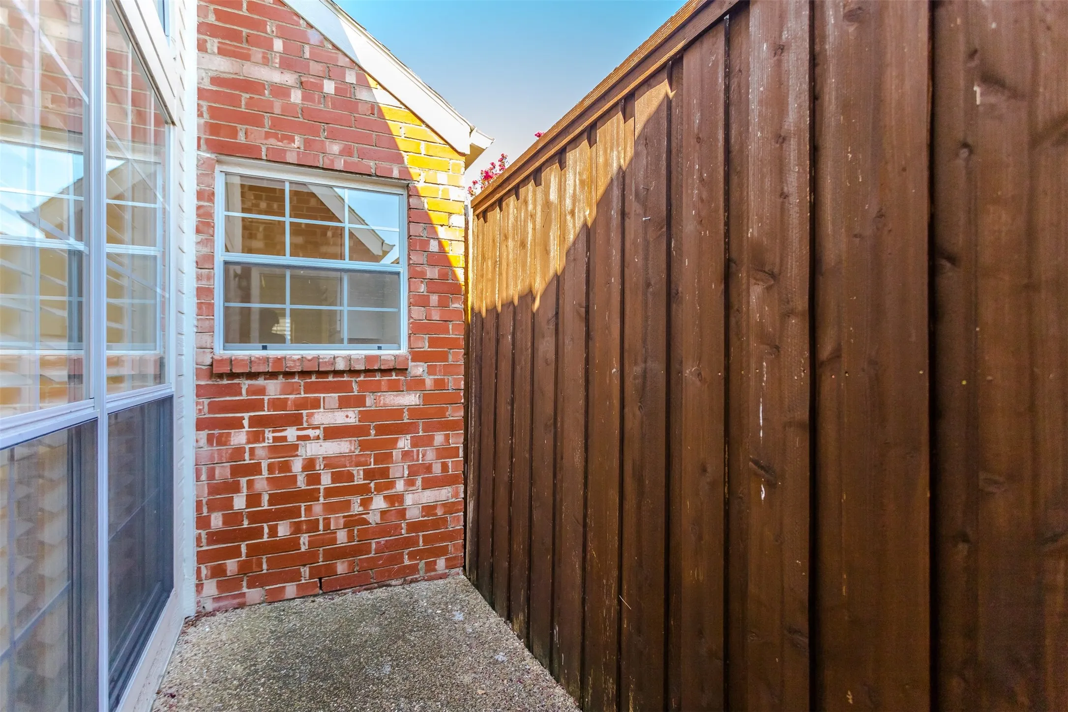 Door From Living Room To Courtyard!
