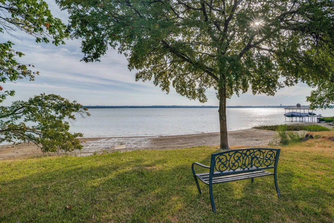 View of lake.