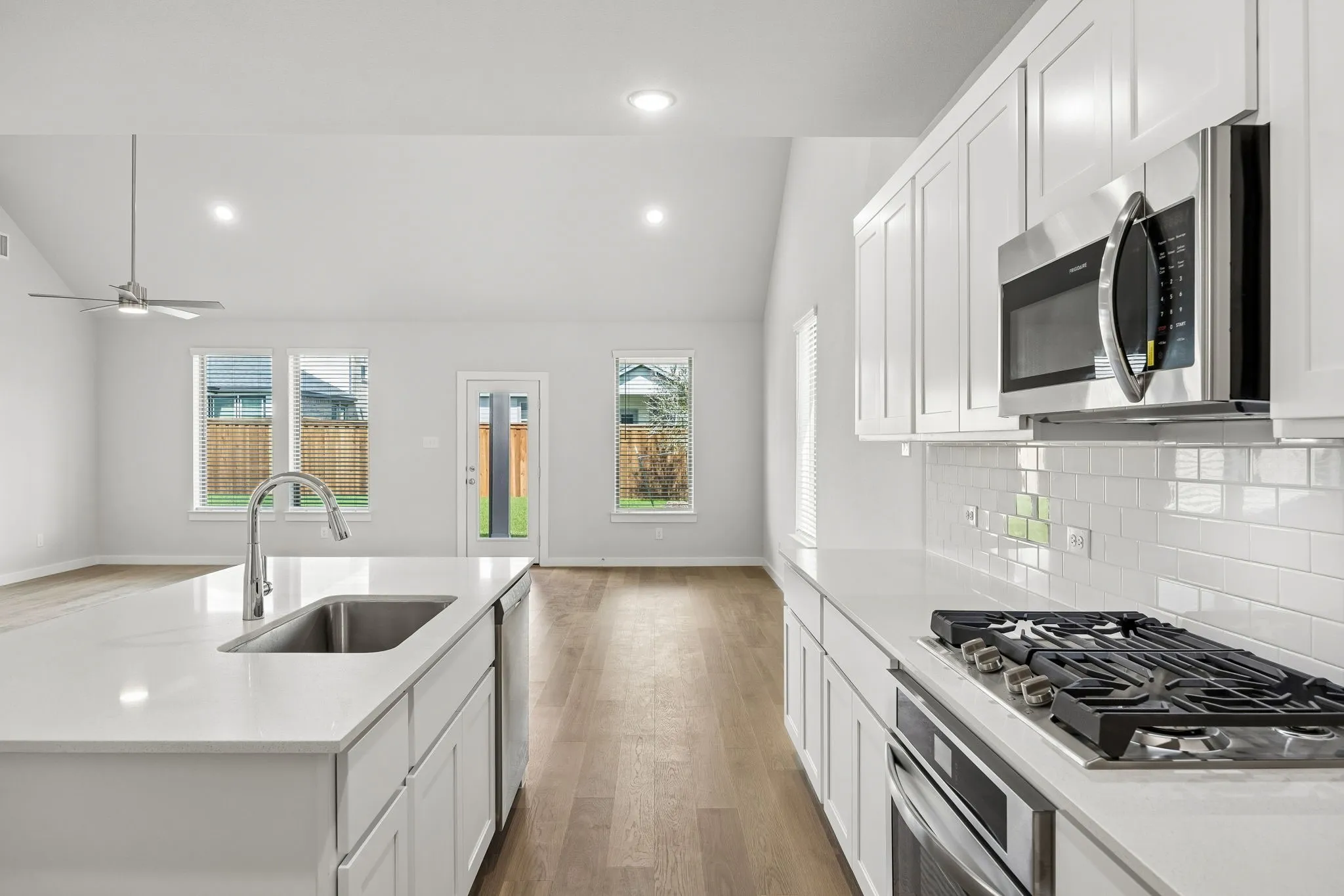 Kitchen in the Winters home plan by Trophy Signature Homes – REPRESENTATIVE PHOTO