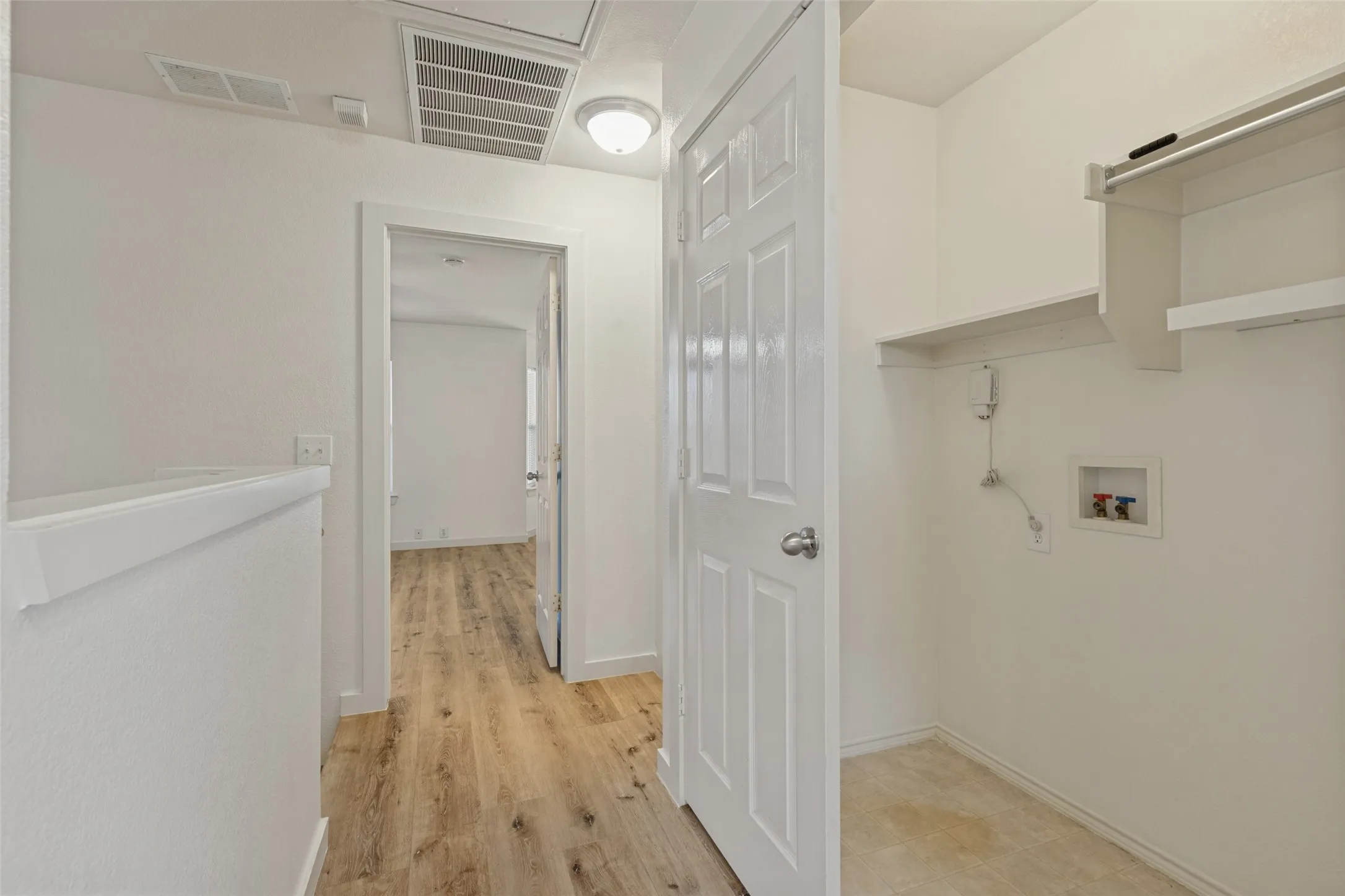 Full Size Laundry Closet