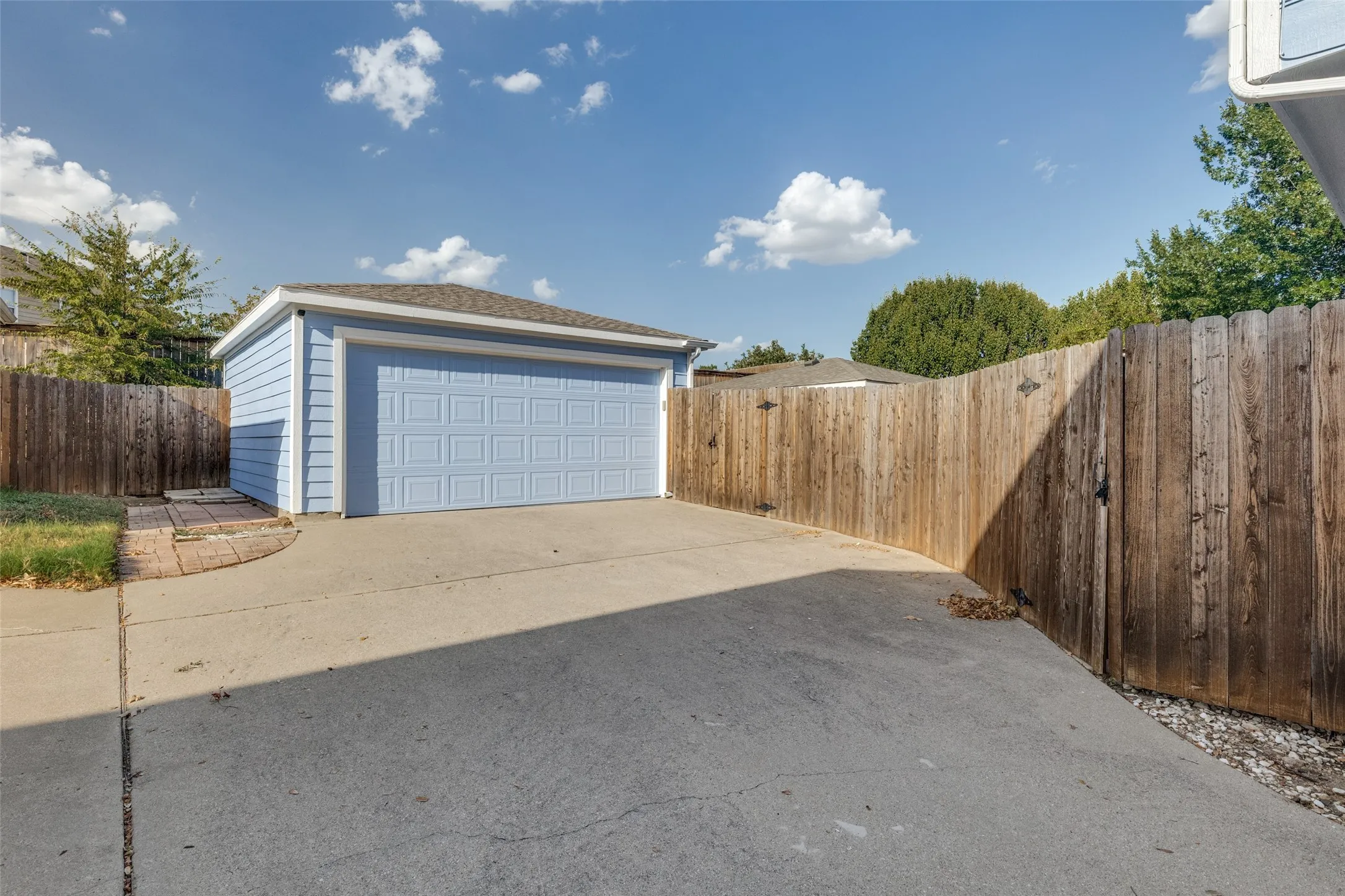 Detached Two Car Garage