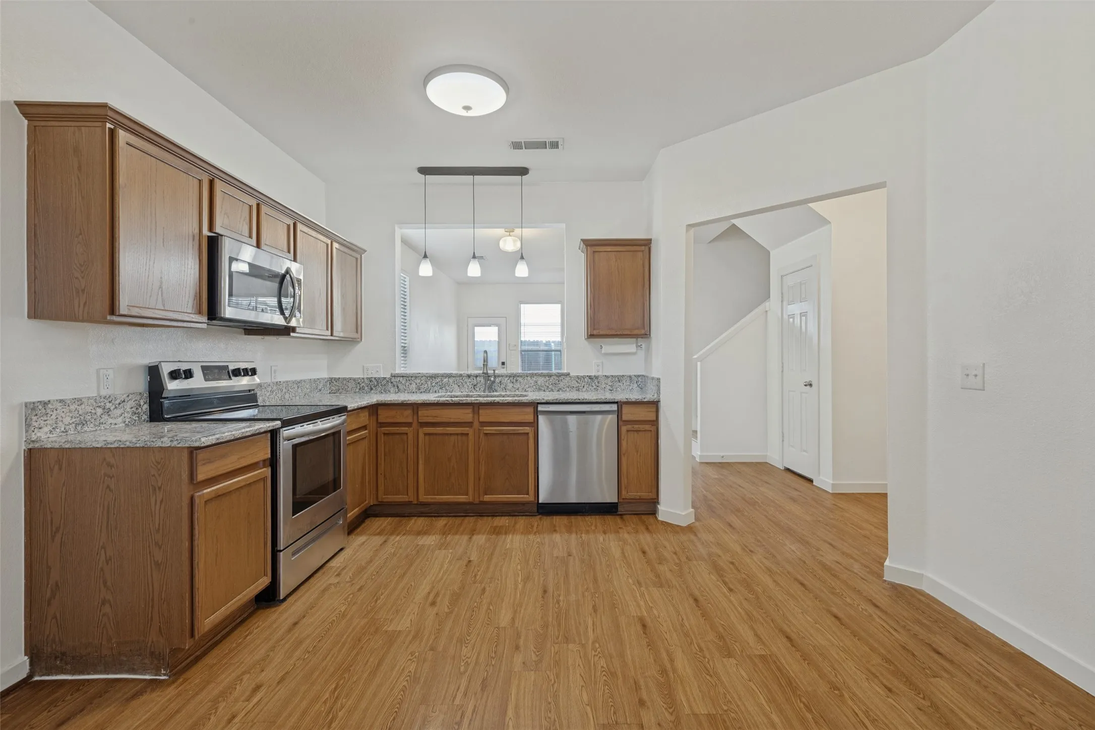 Eating Area Shared with Kitchen
