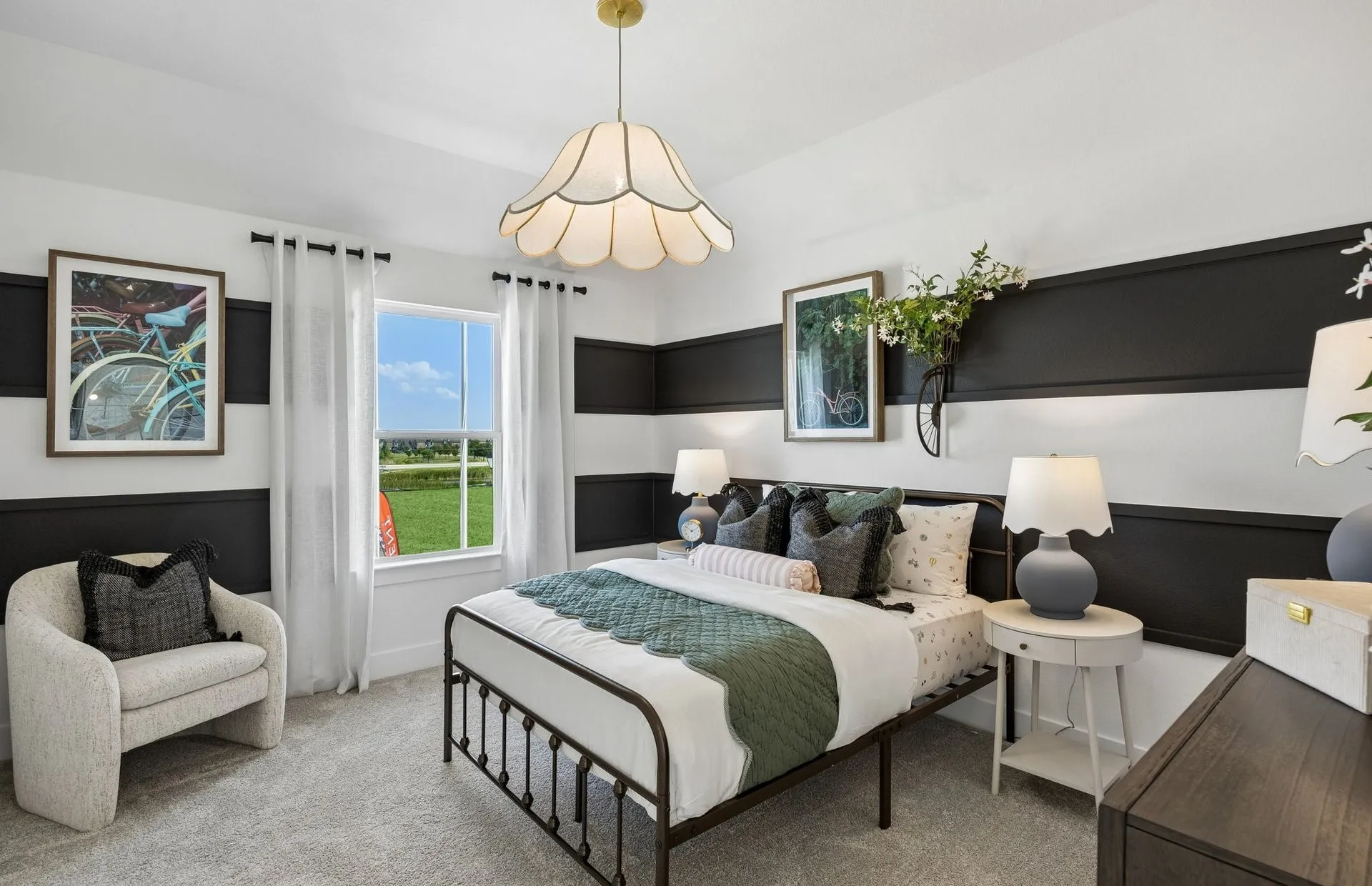 *Model Representation - Spacious secondary bedroom