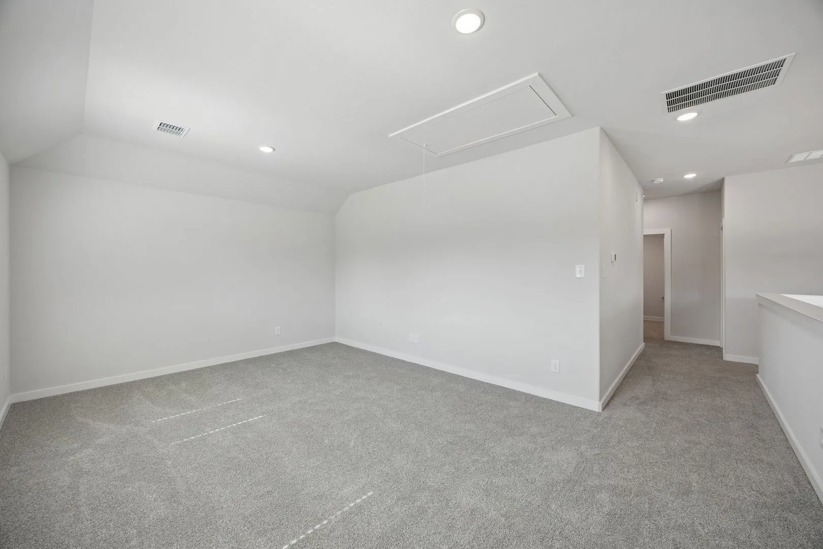 Game Room in the Oak II home plan by Trophy Signature Homes – REPRESENTATIVE PHOTO