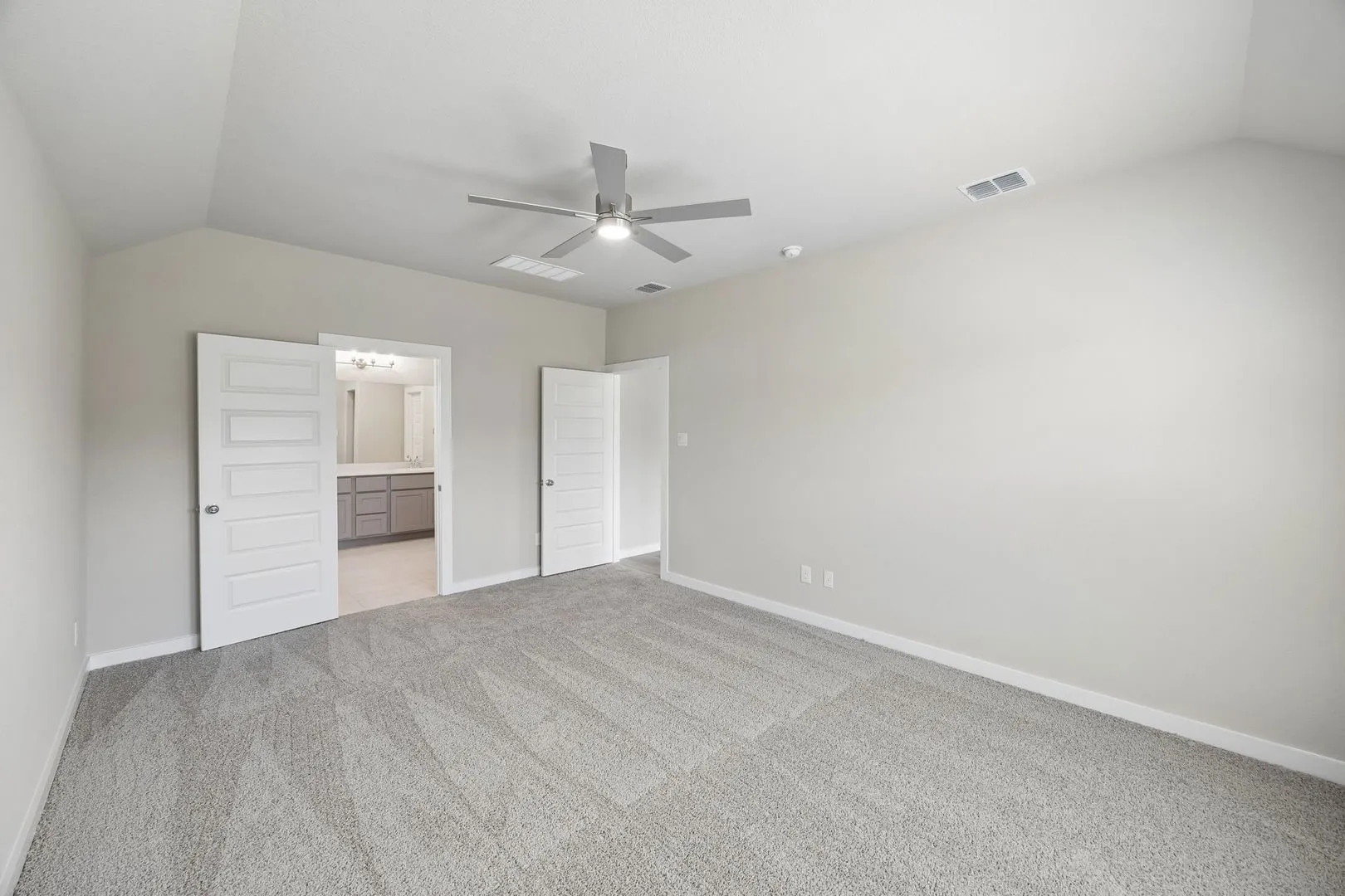 Primary Suite in the Emmy II home plan by Trophy Signature Homes - REPRESENTATIVE PHOTO